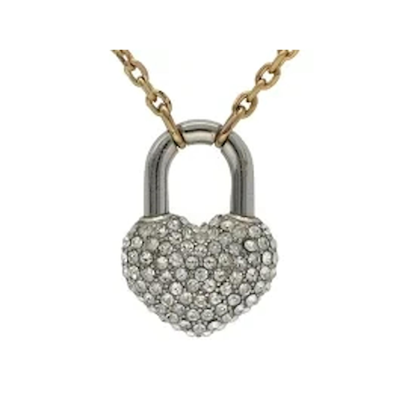 Louis Vuitton, Jewelry, Louis Vuitton Gold Crazy In Lock Necklace