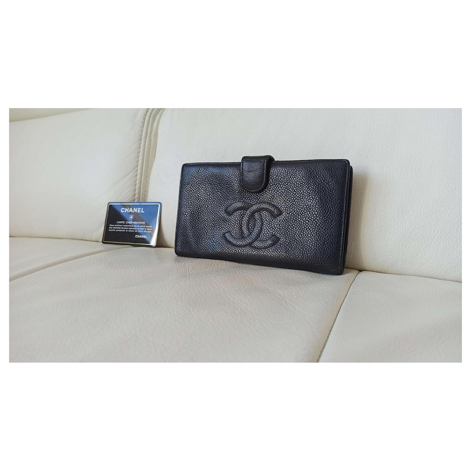Chanel Wallets Black Leather ref.576960 - Joli Closet