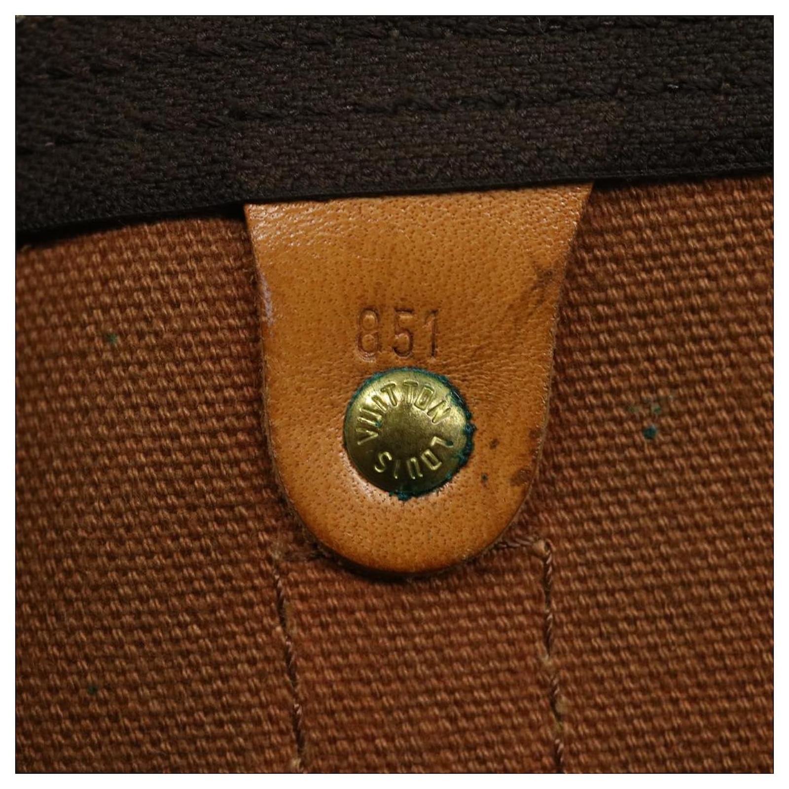Louis Vuitton Keepall Bandouliere 60 Brown Cloth ref.915156 - Joli