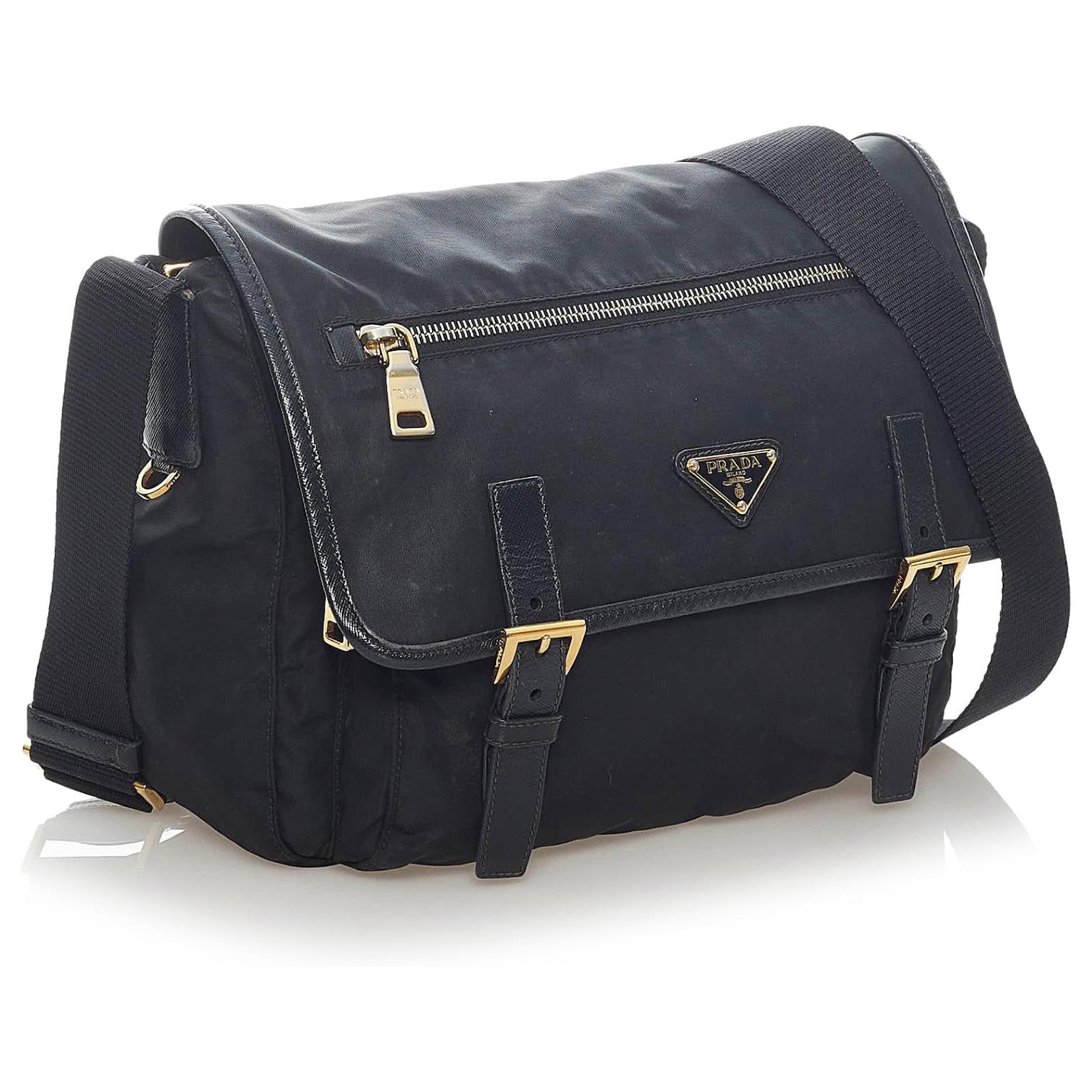 Prada Pouch Detail Messenger Bag - ShopStyle