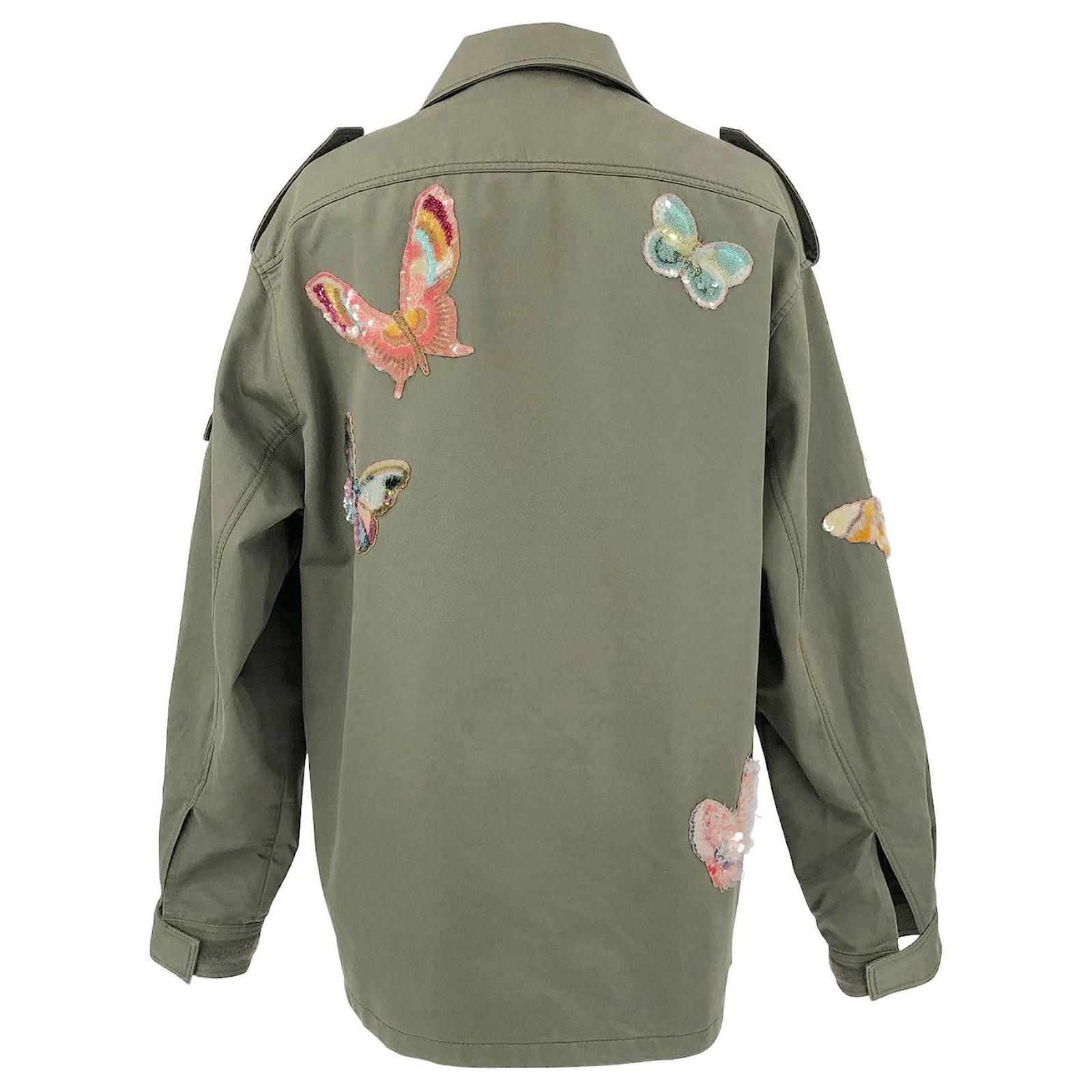 Valentino embroidered sale jacket