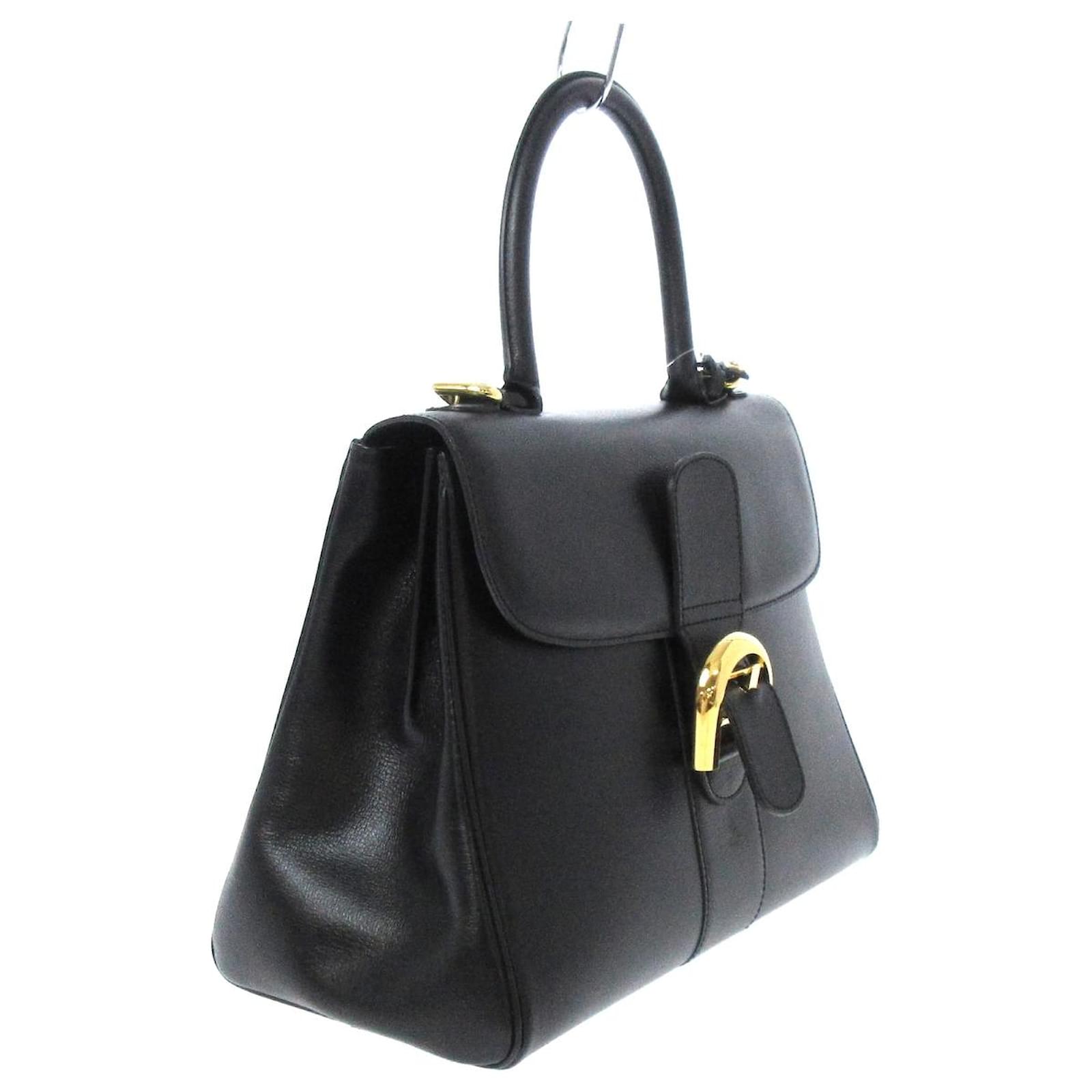 Delvaux Brillant Black Leather ref.695350 - Joli Closet