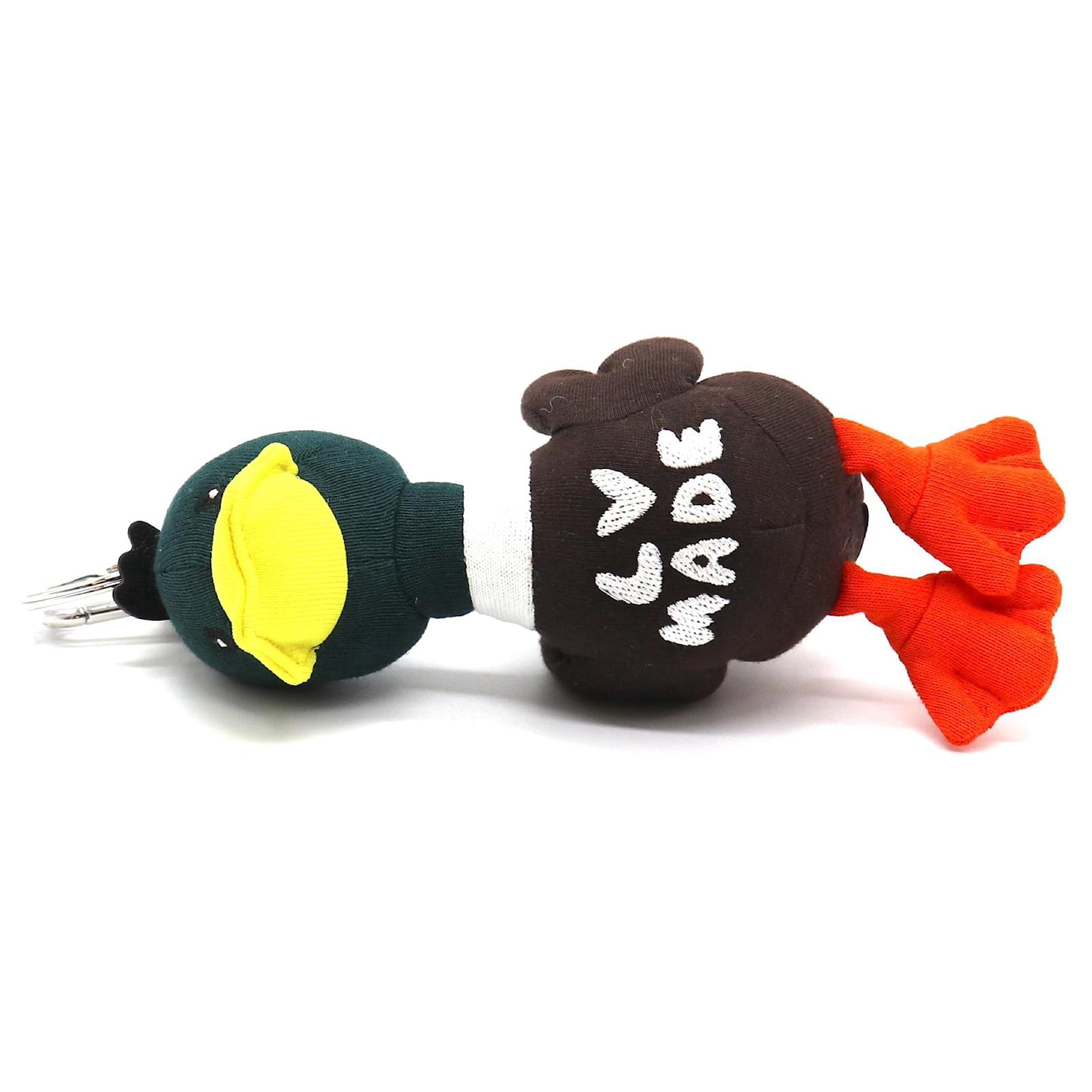 Louis Vuitton X Nigo Multicolor Duck Key Holder Bag Charm MP3222