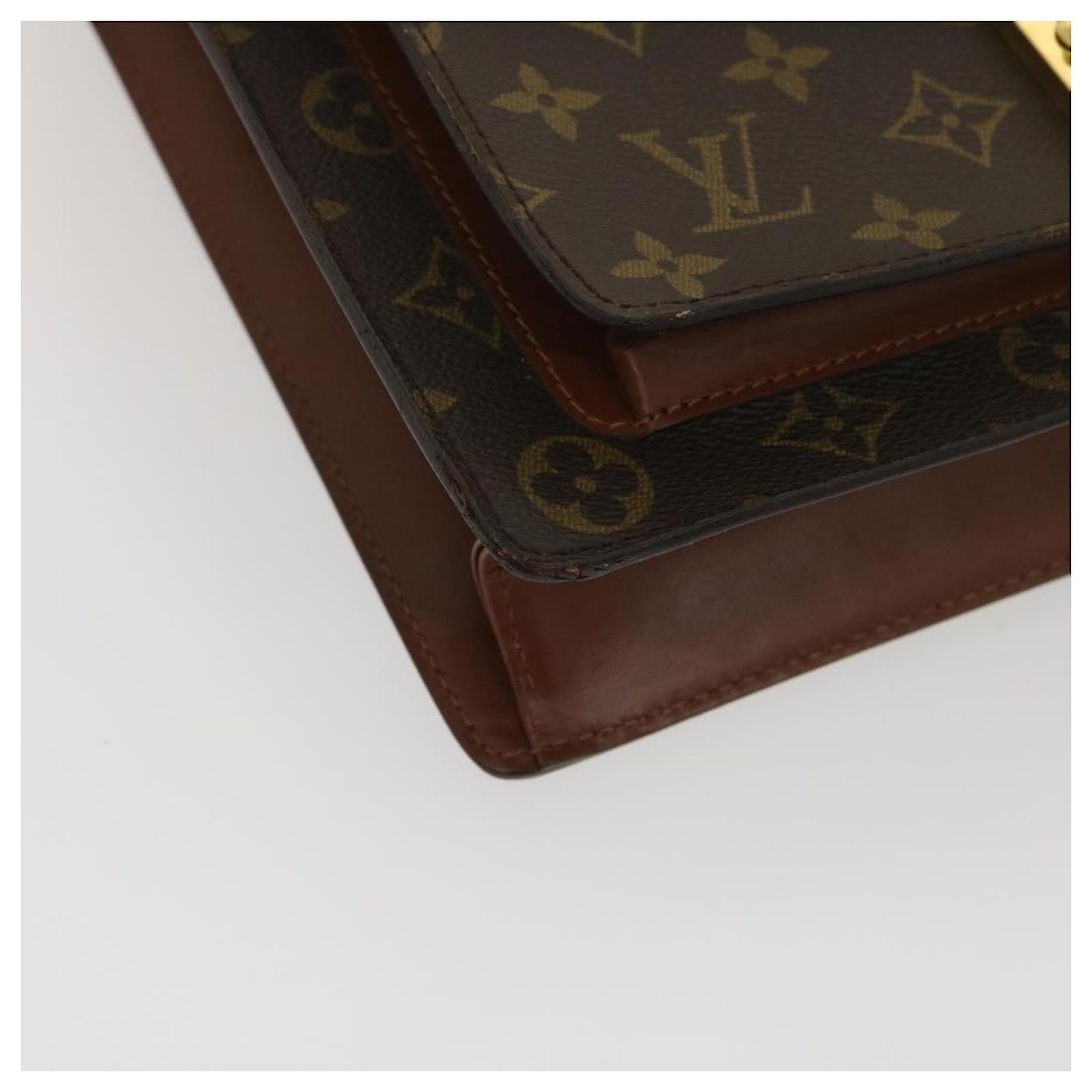 Louis Vuitton Monogram Monceau 2Way Hand Bag M51185 LV Auth 23950 Cloth  ref.368216 - Joli Closet