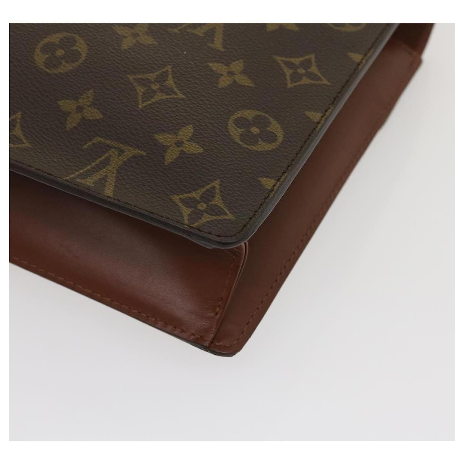 Louis Vuitton Monogram Monceau 2Way Hand Bag M51185 LV Auth 23950