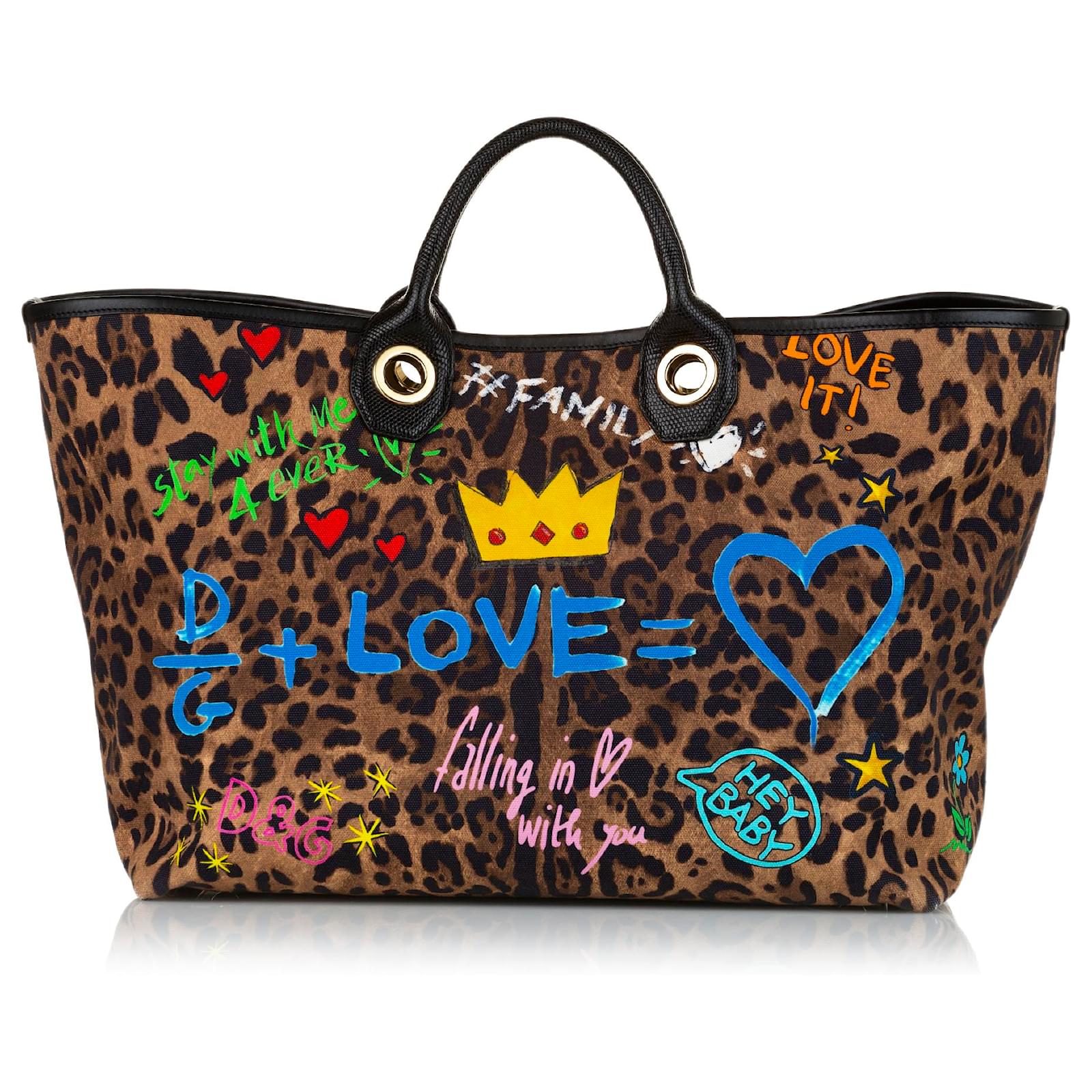 Dolce & Gabbana – Leopard Print Crossbody Bag – Queen Station