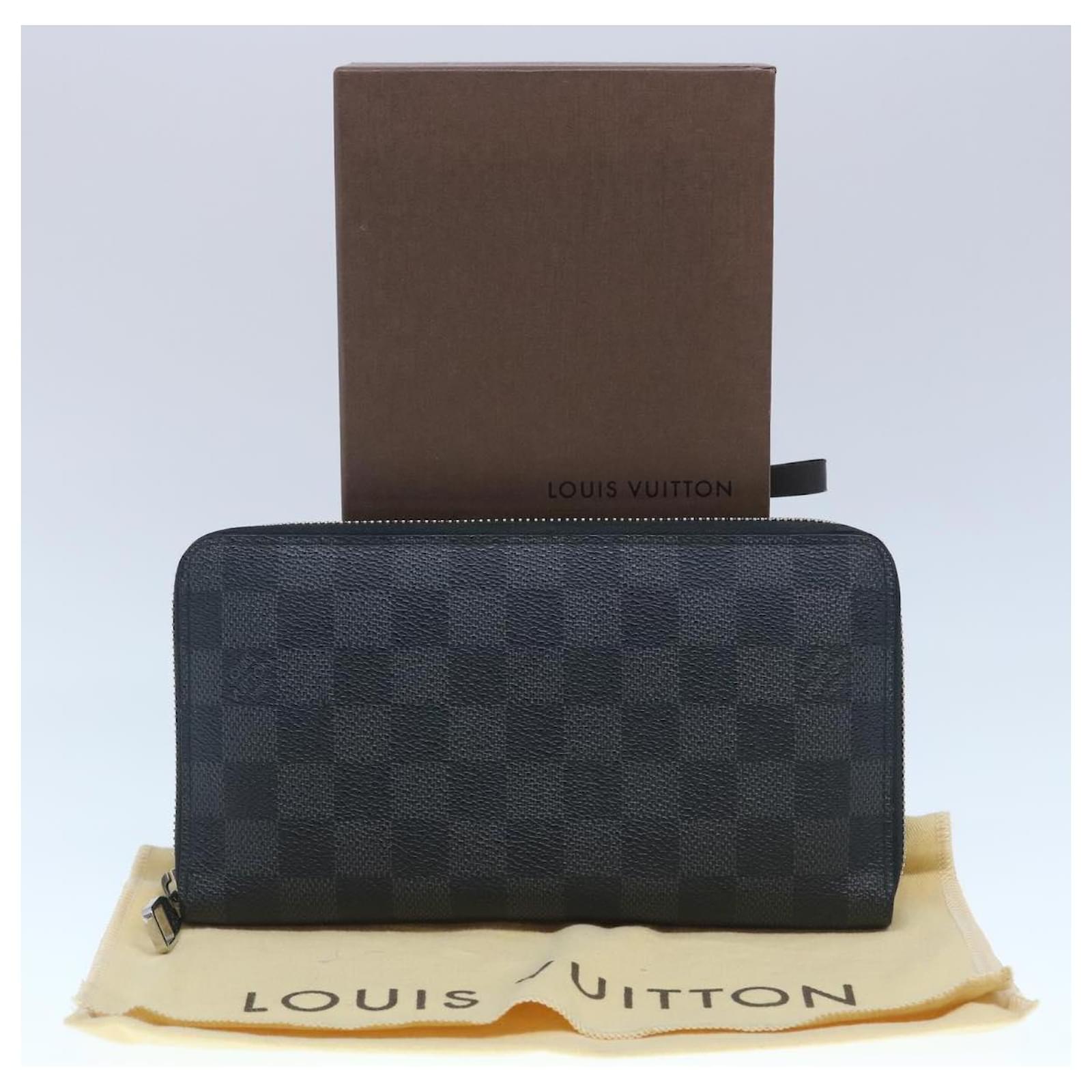 LOUIS VUITTON Zippy Organizer Long Wallet N63077 Damier