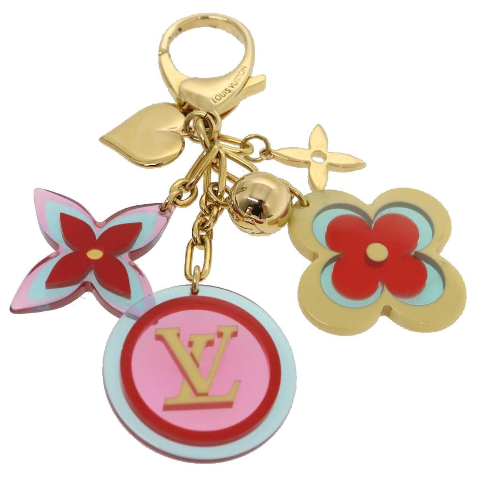 Louis Vuitton, Accessories, Louis Vuitton Bijou Sac Candy Keychain M65726  Metal Gold Multicolor Bag Charm