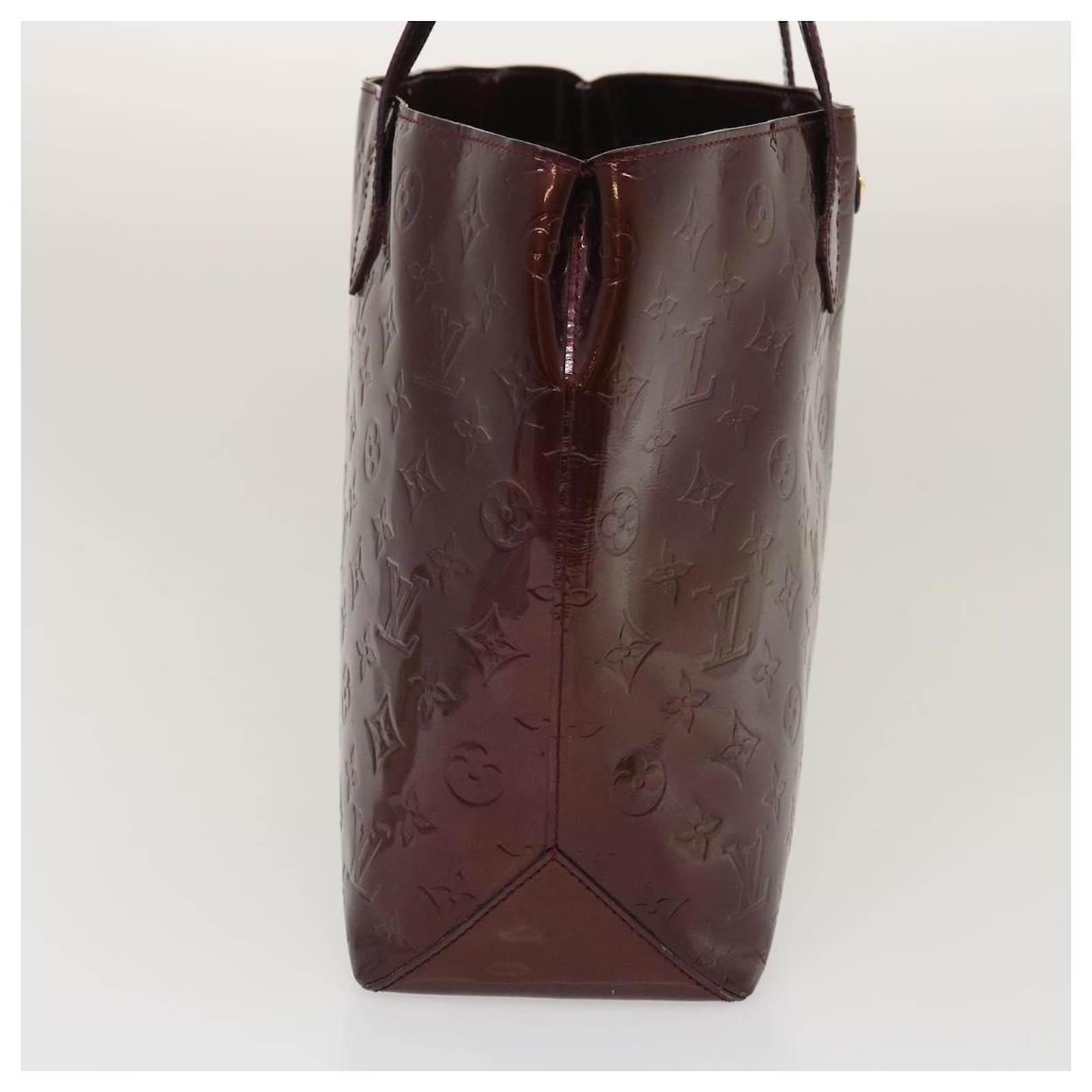 Louis Vuitton - Wilshire MM Vernis Leather Amarante