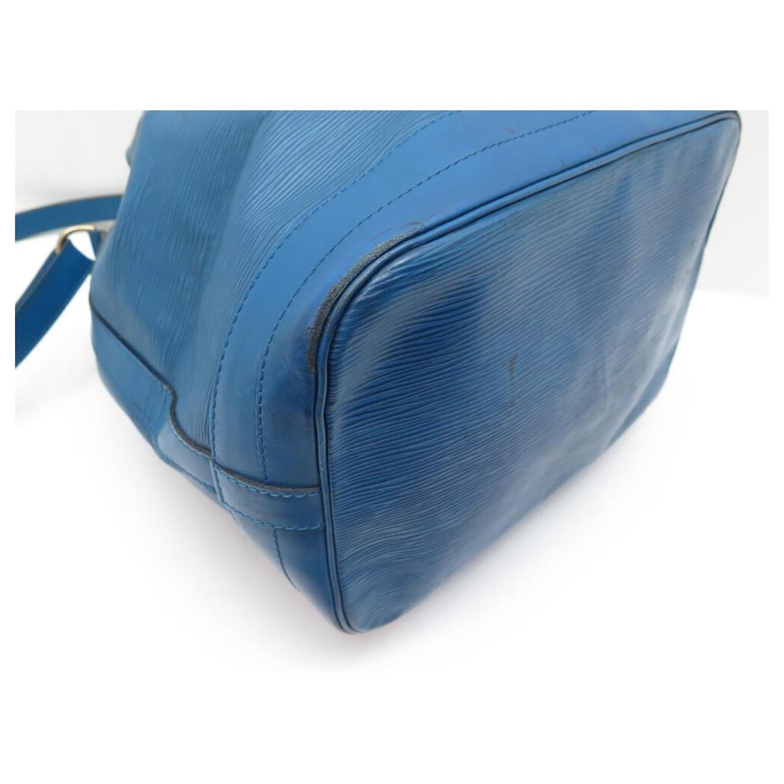 VINTAGE LOUIS VUITTON NOE GM HANDBAG IN BLUE EPI LEATHER LEATHER HAND BAG  ref.580594 - Joli Closet