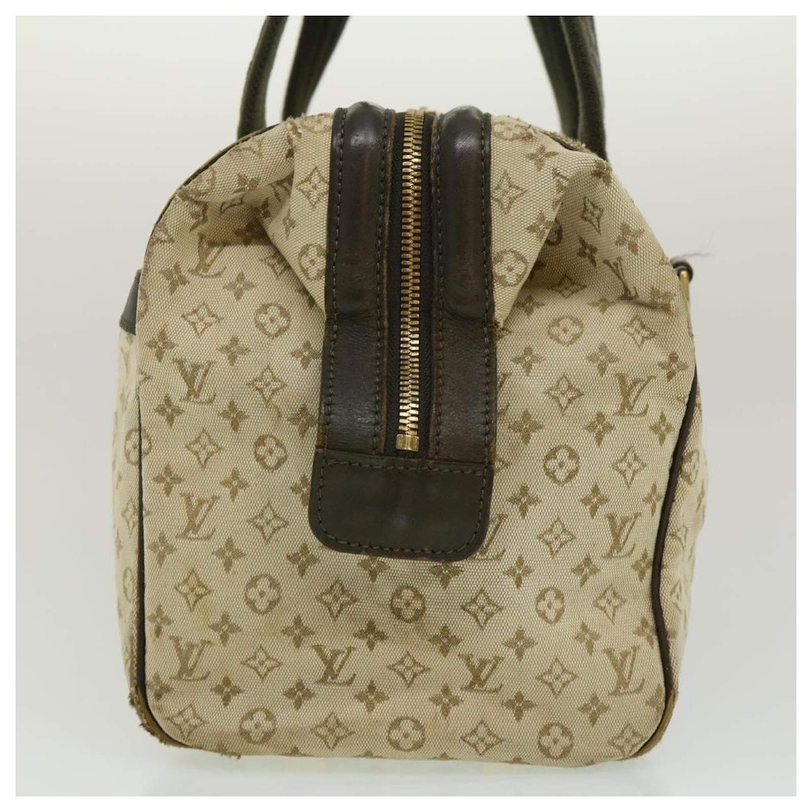 LOUIS VUITTON Monogram Mini Josephine GM Hand Bag Khaki M92310 LV Auth  pt1316 ref.580727 - Joli Closet