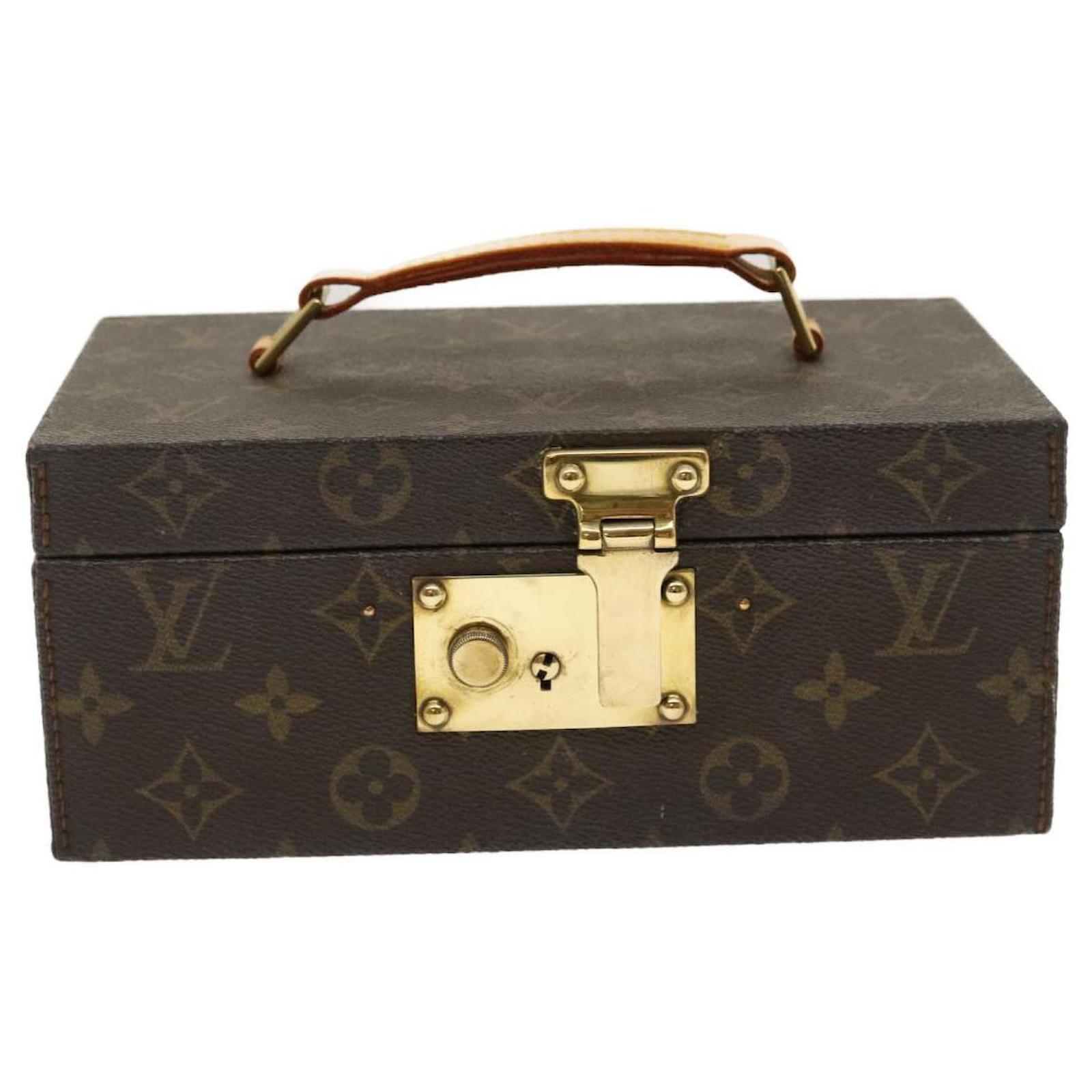 LOUIS VUITTON Monogram Boite A Tour Jewelry Box M47236 LV