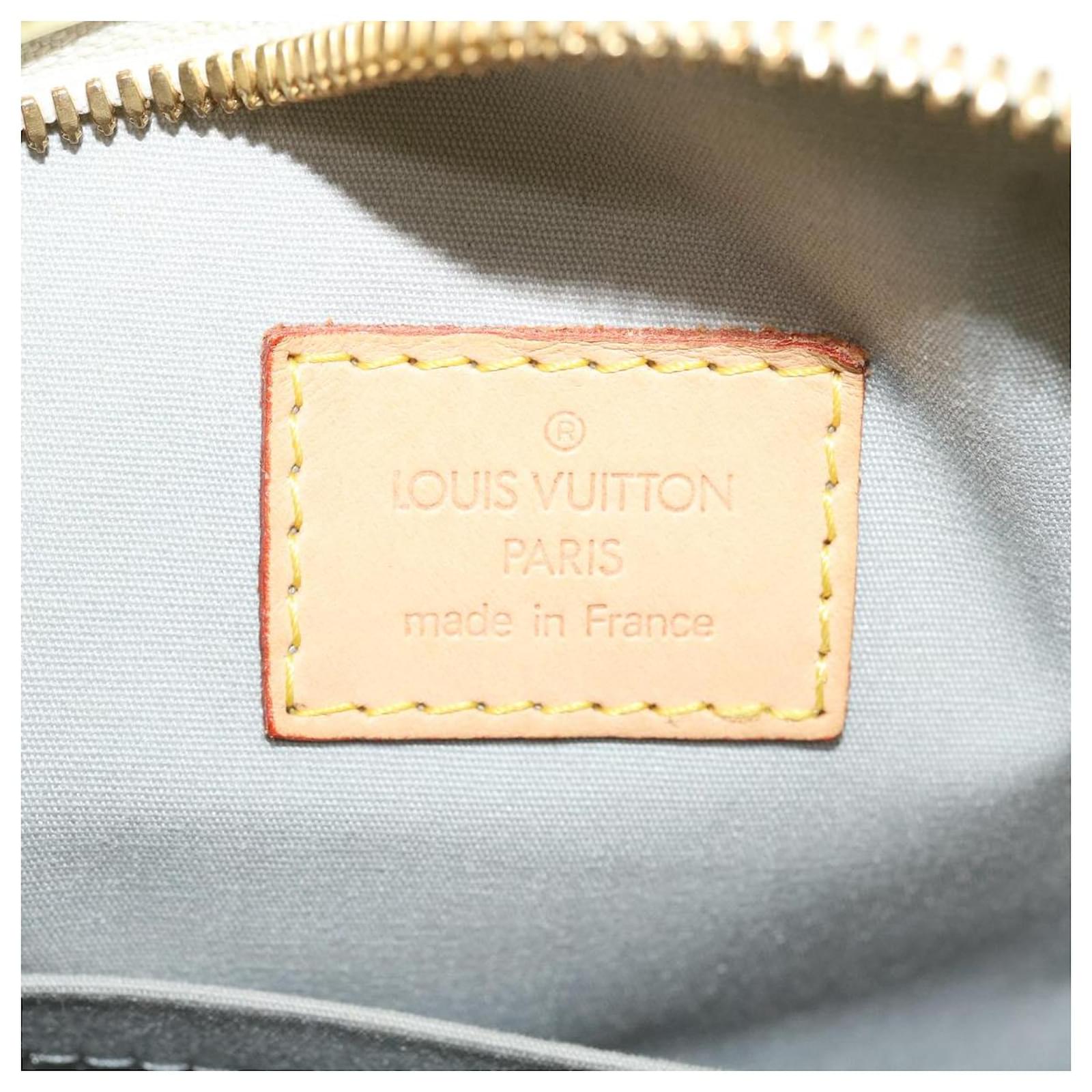LOUIS VUITTON Vernis Summit drive Hand Bag Perle LV Auth pt1856 Patent  leather ref.580939 - Joli Closet