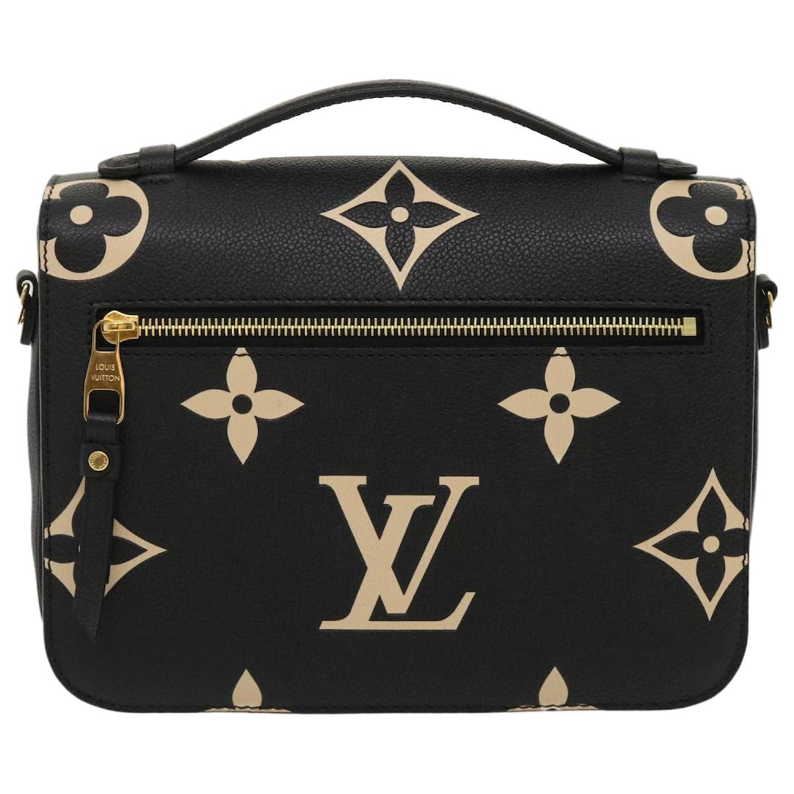 Louis Vuitton Empreinte Pochette Metis Mm Hand Bag 2way Black M45773