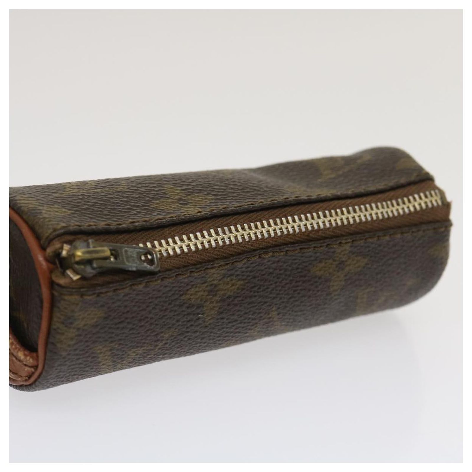 LOUIS VUITTON Monogram Etui 3 Ball Do Golf Golf Ball Case M58249 