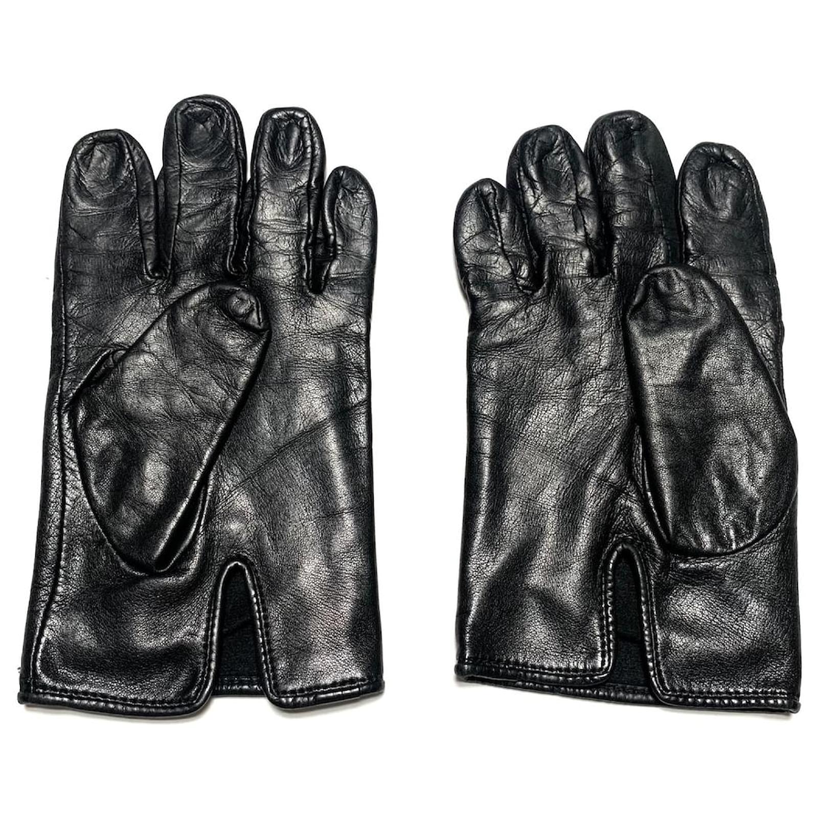 Chloé Chloe Gloves Black Leather ref.581217 - Joli Closet