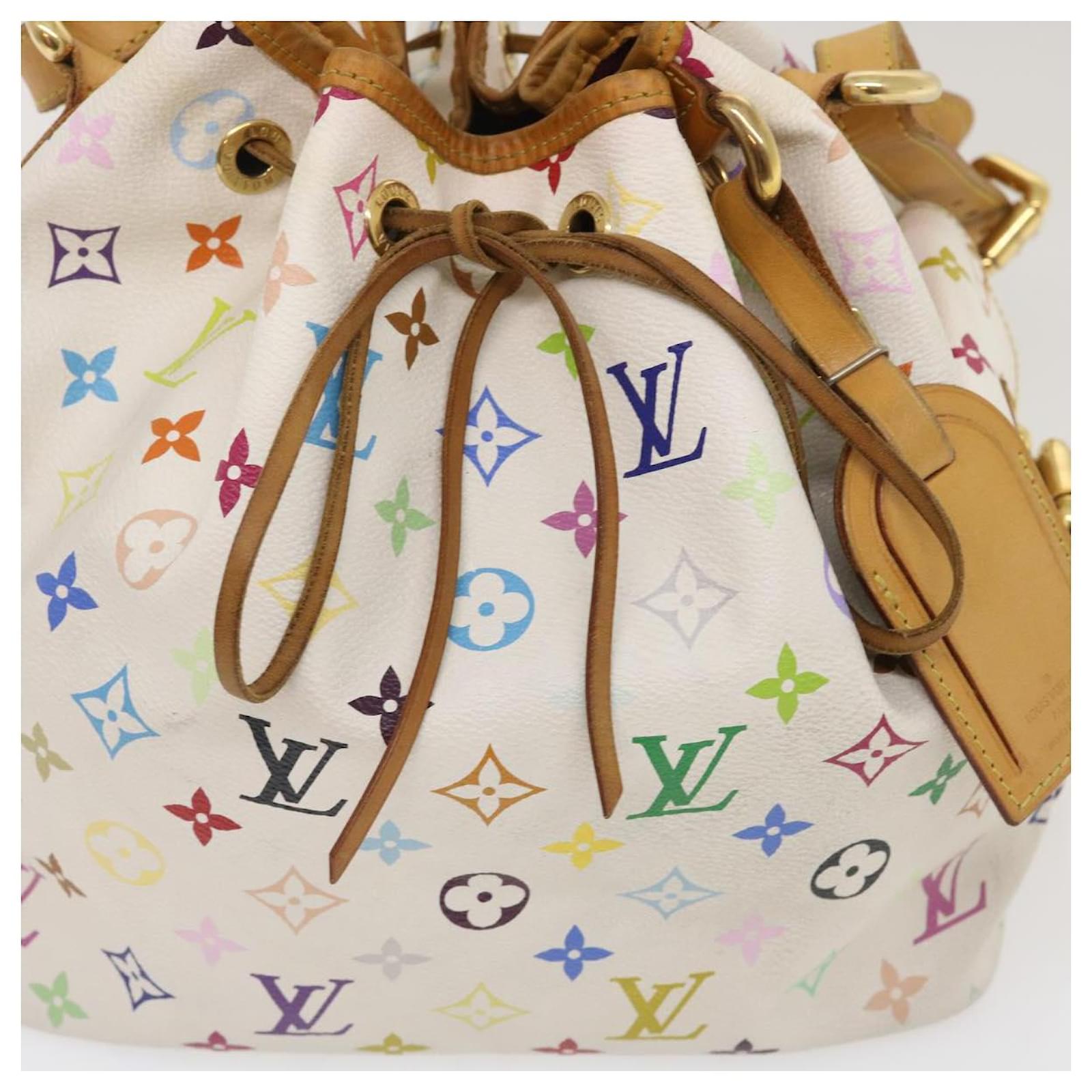 Louis Vuitton, Bags, Louis Vuitton Monogram Multicolor Petit Noe Shoulder  Bag M42229 Auth Hs93