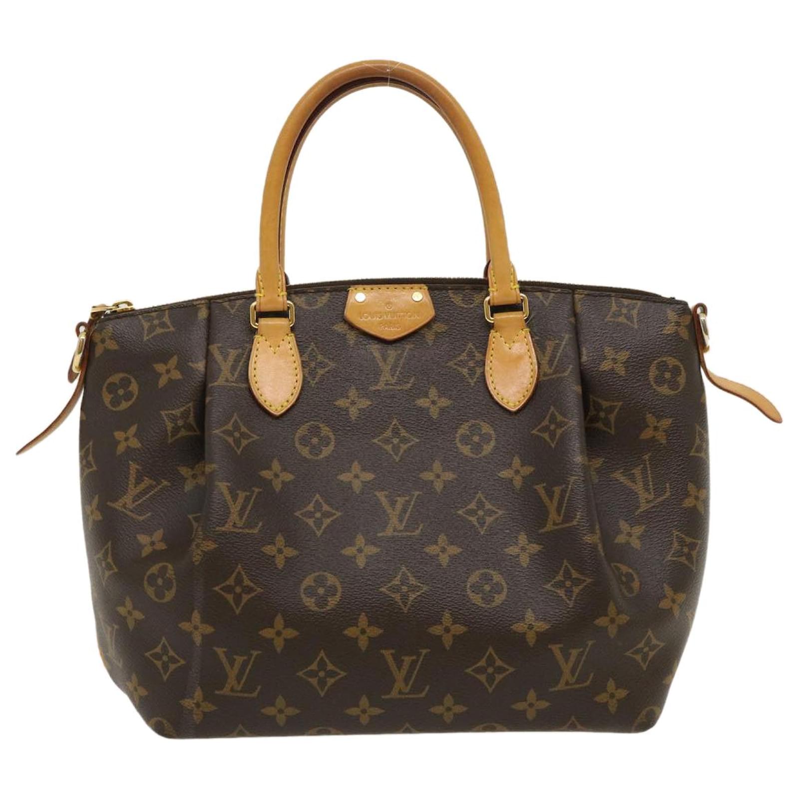 LOUIS VUITTON Monogram Turenne PM Hand Bag 2way LV Auth tp298 Cloth  ref.581386 - Joli Closet