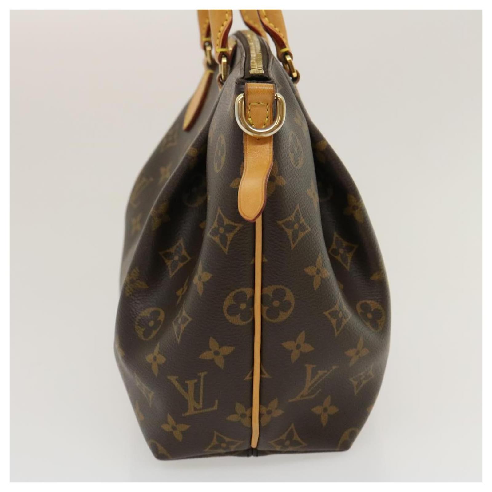 LOUIS VUITTON Monogram Turenne PM Hand Bag 2way LV Auth tp298 Cloth  ref.581386 - Joli Closet