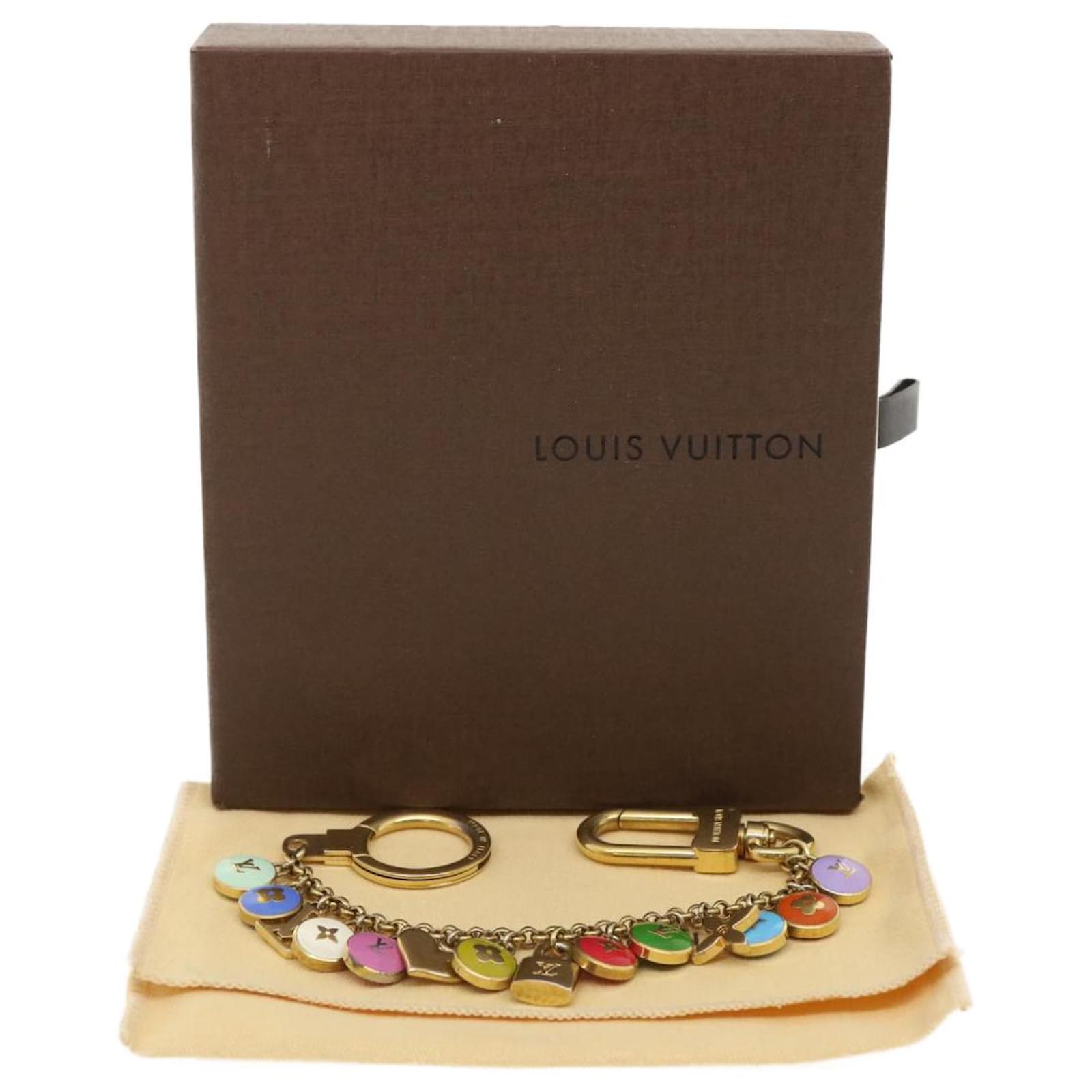 LOUIS VUITTON Porte Cles Chainne Pastilles Bag Charm Chain M65386 LV Auth  jk1171