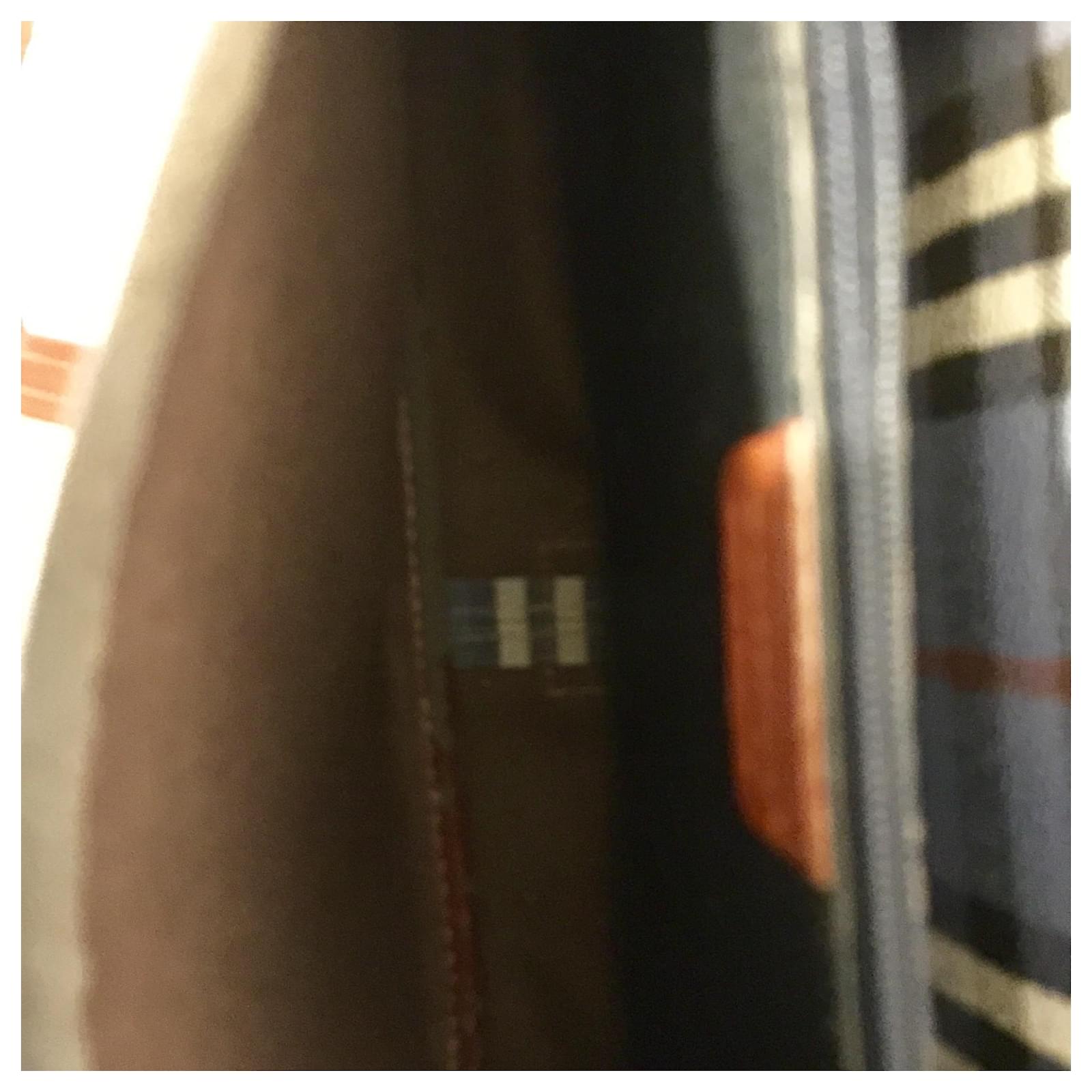 Burberry vintage shoulder / crossbody bag Haymarket pattern Blue Multiple  colors Cloth ref.581418 - Joli Closet