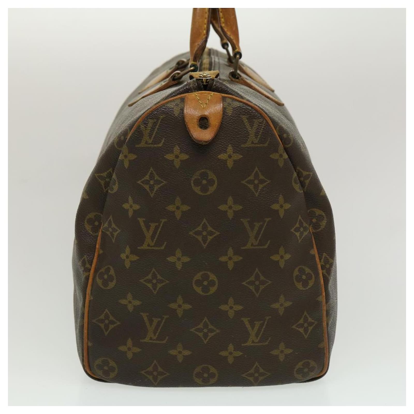 Louis Vuitton Monogram Speedy 40 Hand Bag M41522 LV Auth 26880 Cloth  ref.459886 - Joli Closet