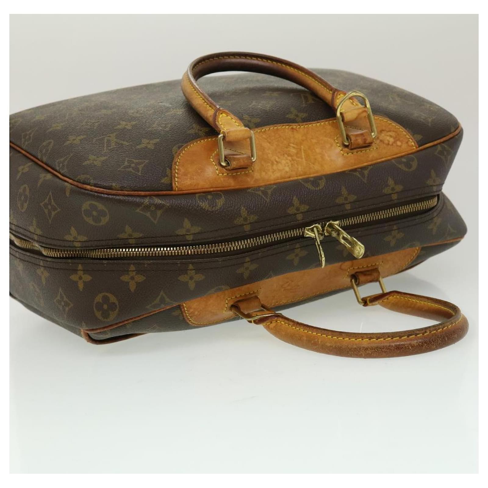 LOUIS VUITTON Monogram Deauville Hand Bag M47270 LV Auth jk2202