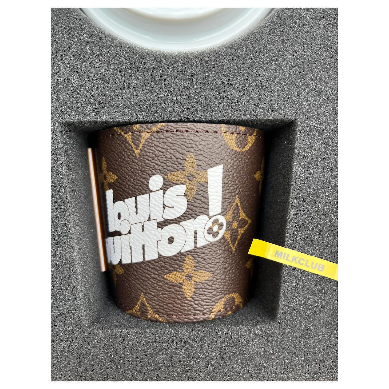 Louis Vuitton LOUIS MONOGRAM CUP White ref.581876 - Joli Closet