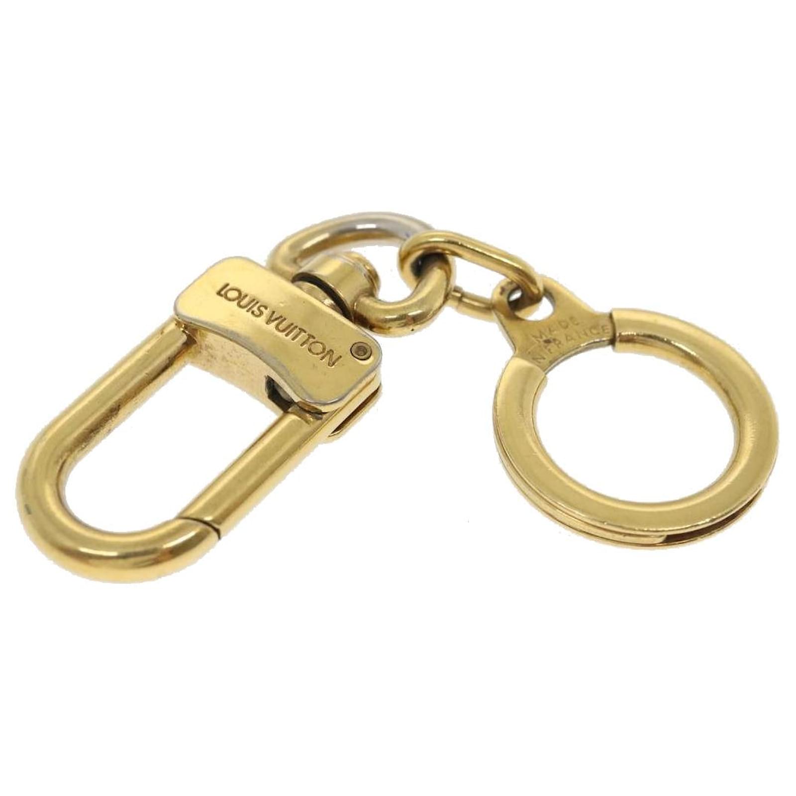 LOUIS VUITTON Anneau Cles Key Ring Gold Tone M62694 LV Auth 31875