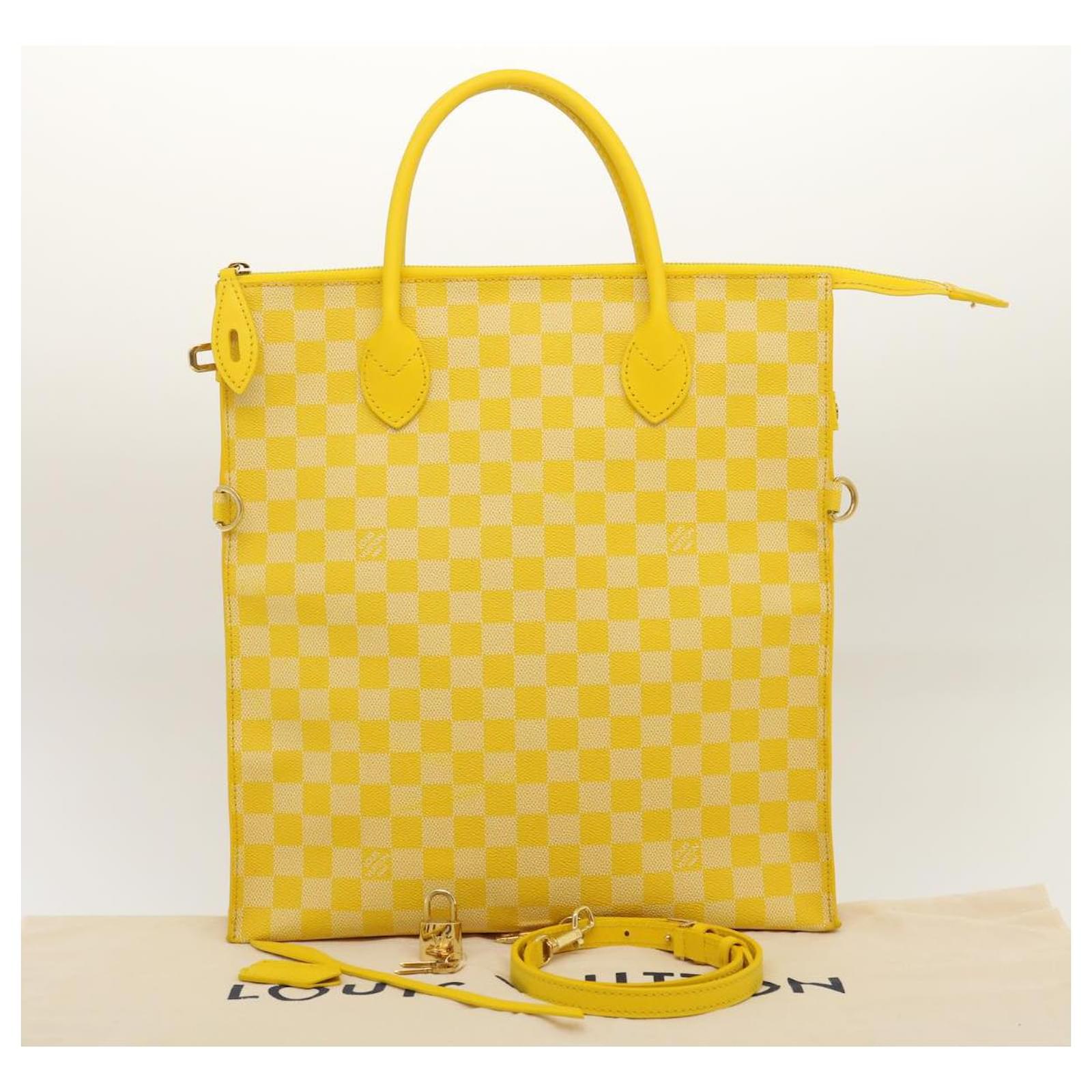 LOUIS VUITTON Damier Color Mobile 2way Shoulder Bag Yellow N41305 LV Auth  27711a ref.582311 - Joli Closet