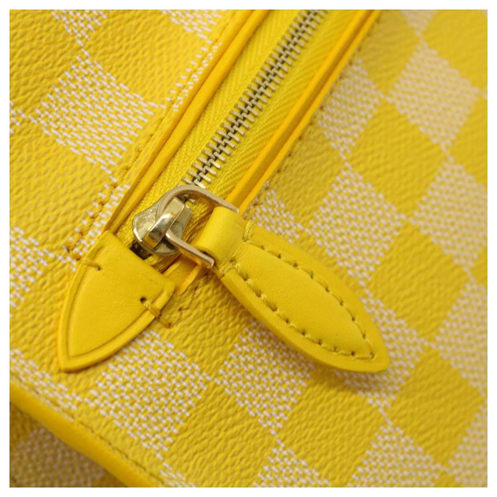 LOUIS VUITTON Damier Color Mobile 2way Shoulder Bag Yellow N41305