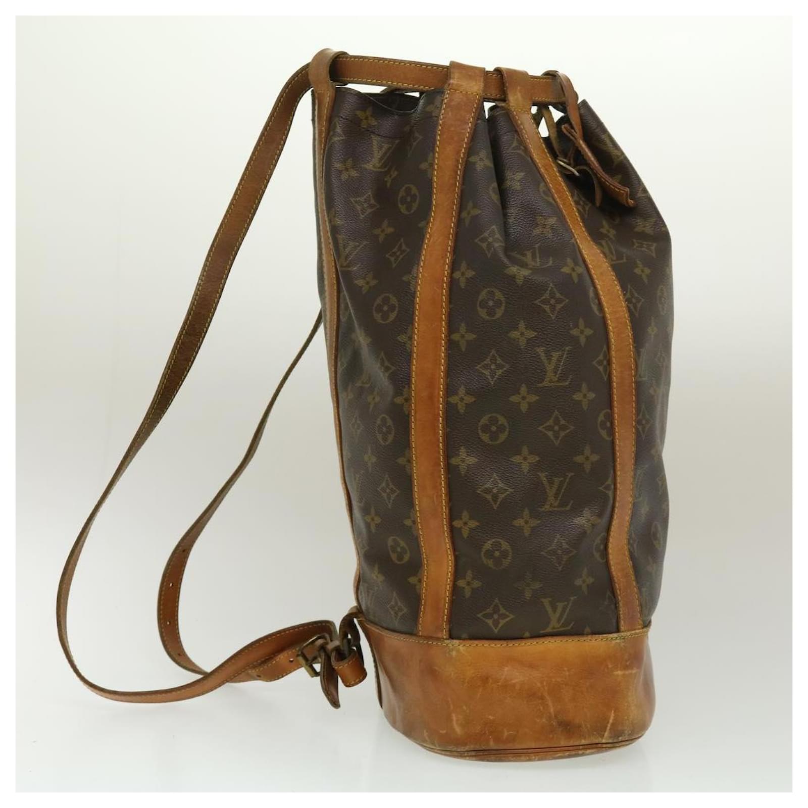 LOUIS VUITTON Monogram Randonnee GM Shoulder Bag M42244 LV Auth 44843 Cloth  ref.959608 - Joli Closet