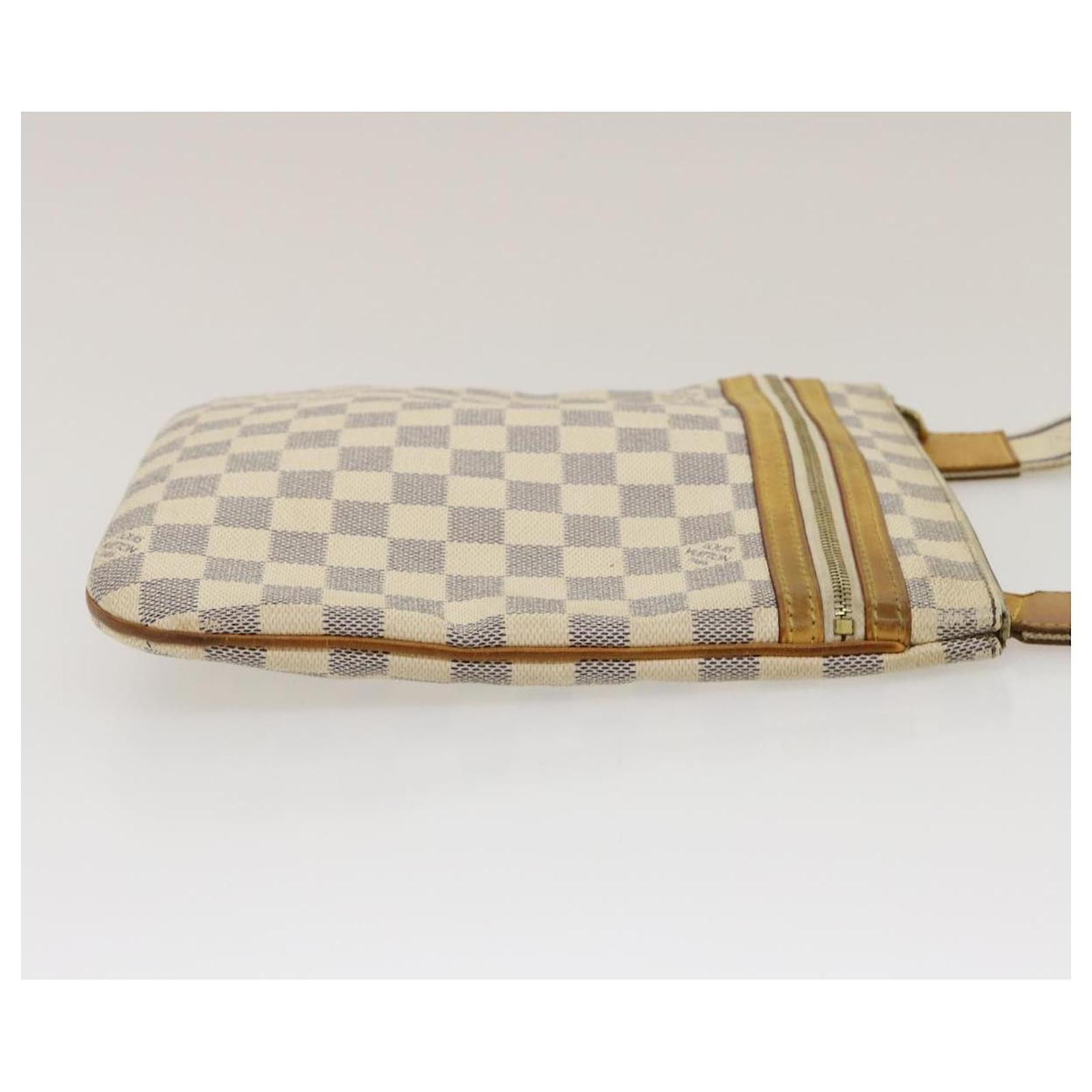Auth Louis Vuitton Damier Azur Pochette Bosphore N51112 Women's Shoulder Bag
