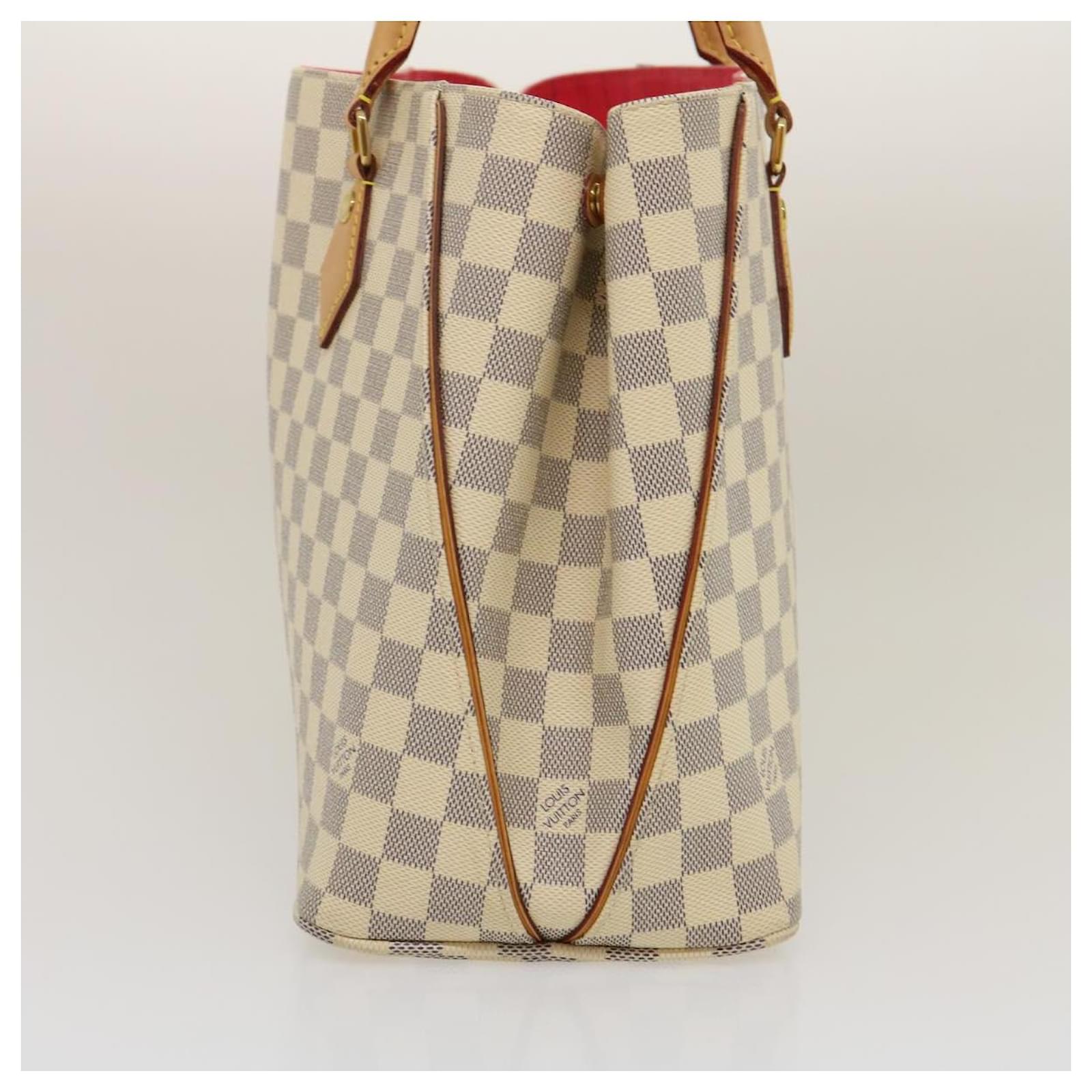 LOUIS VUITTON Damier Azur Calvi Tote Bag N41449 LV Auth 29609a ref.582653 -  Joli Closet