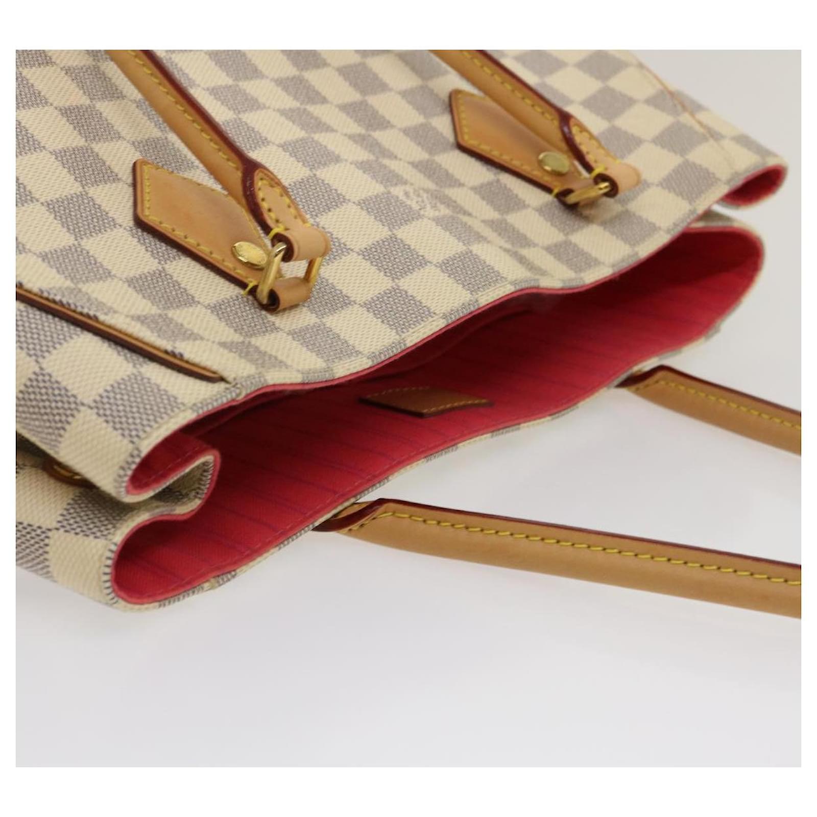 LOUIS VUITTON Damier Azur Calvi N41449 Tote Bag from Japan