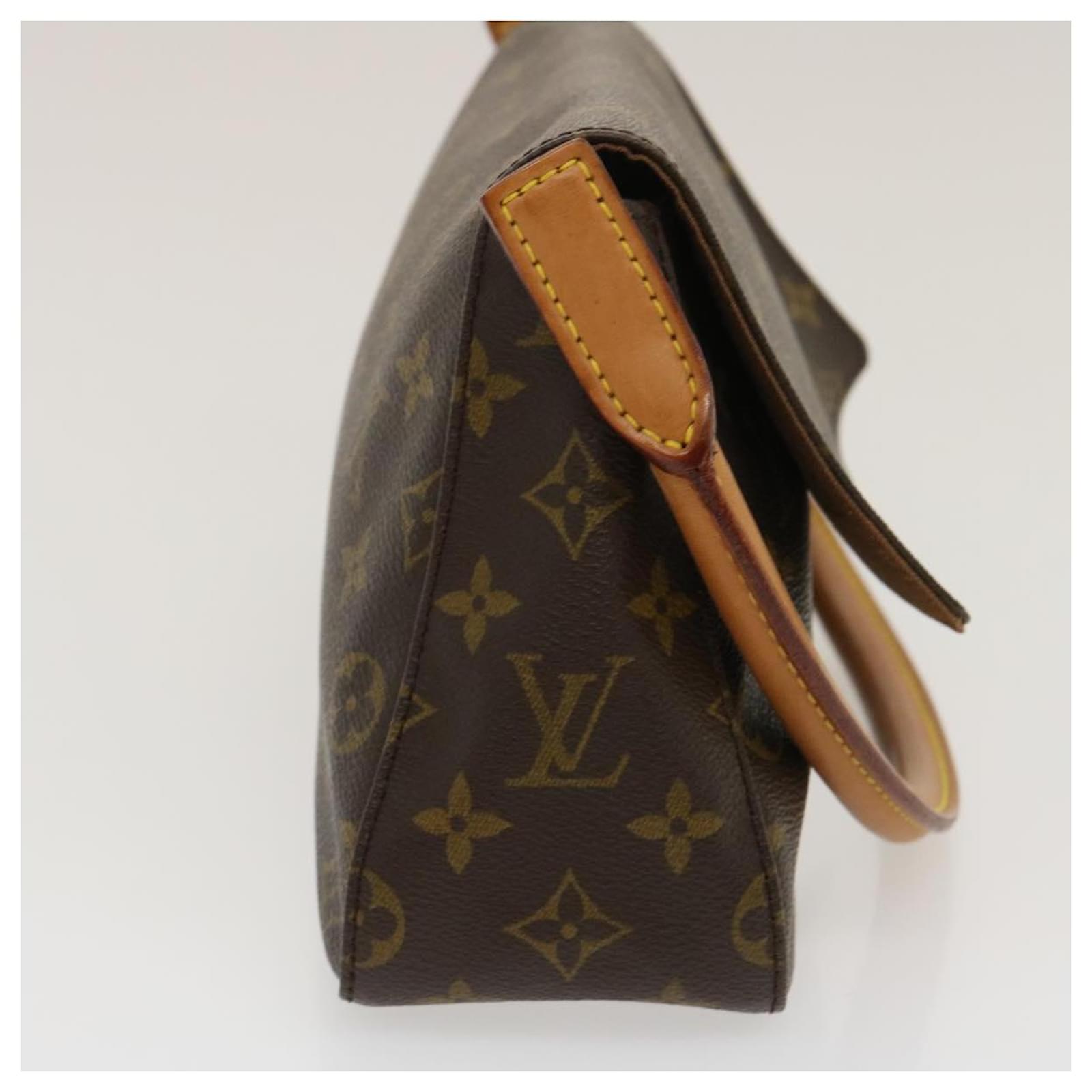 Louis Vuitton Mini Looping Womens shoulder bag M51147 Cloth ref