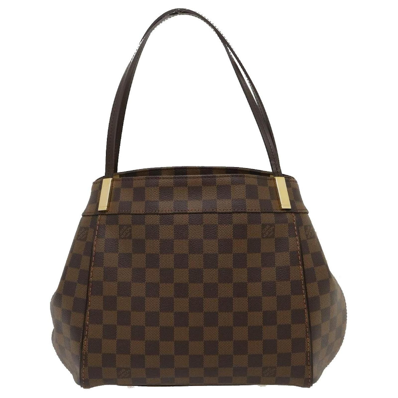 Louis Vuitton Damier Ebene Trocadero 27 Shoulder Bag N48085 LV Auth Knn052 in Damie Ebene, Women's
