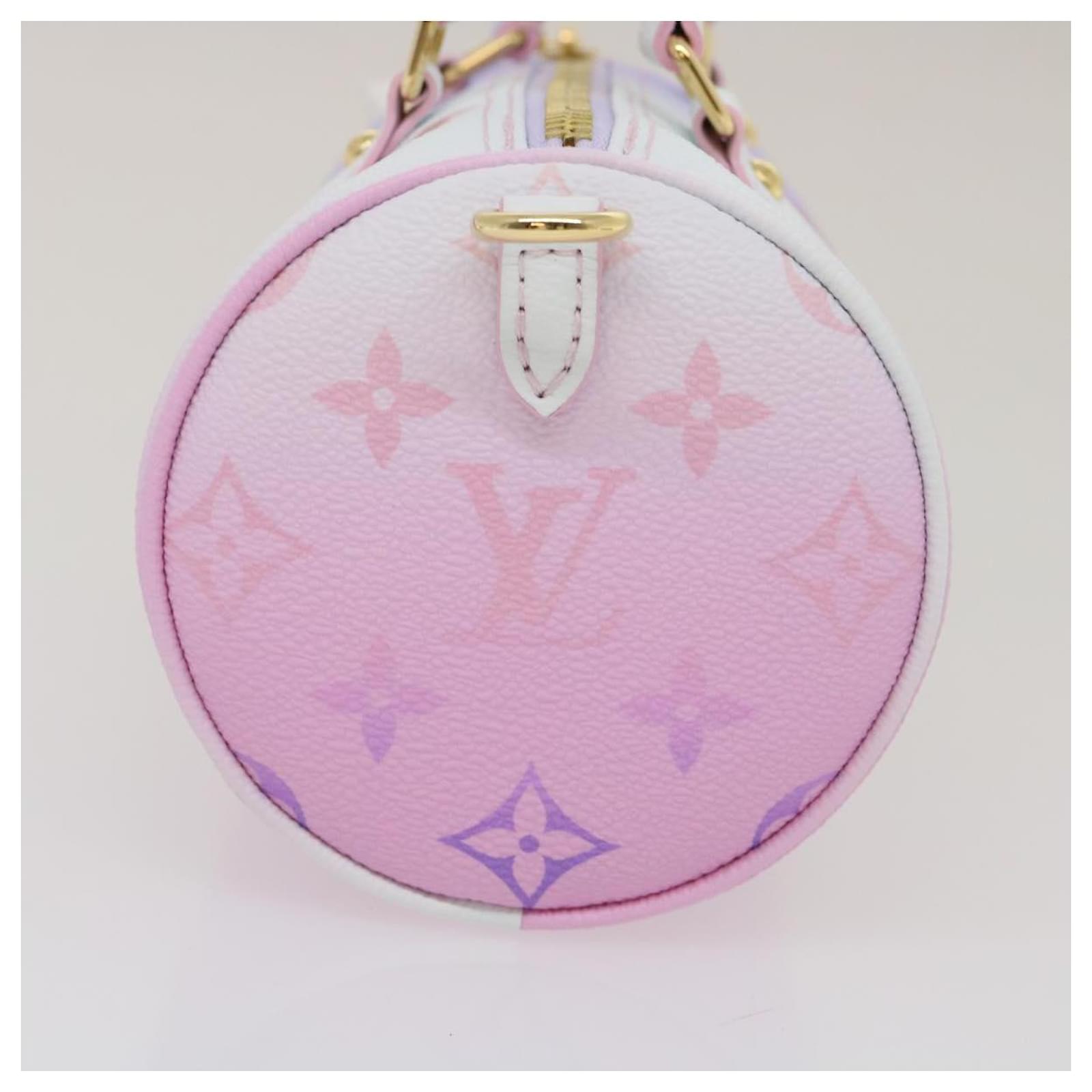 LOUIS VUITTON Monogram gradient Papillon BB Shoulder Bag Pink M46078 auth  29690a Cloth ref.582804 - Joli Closet