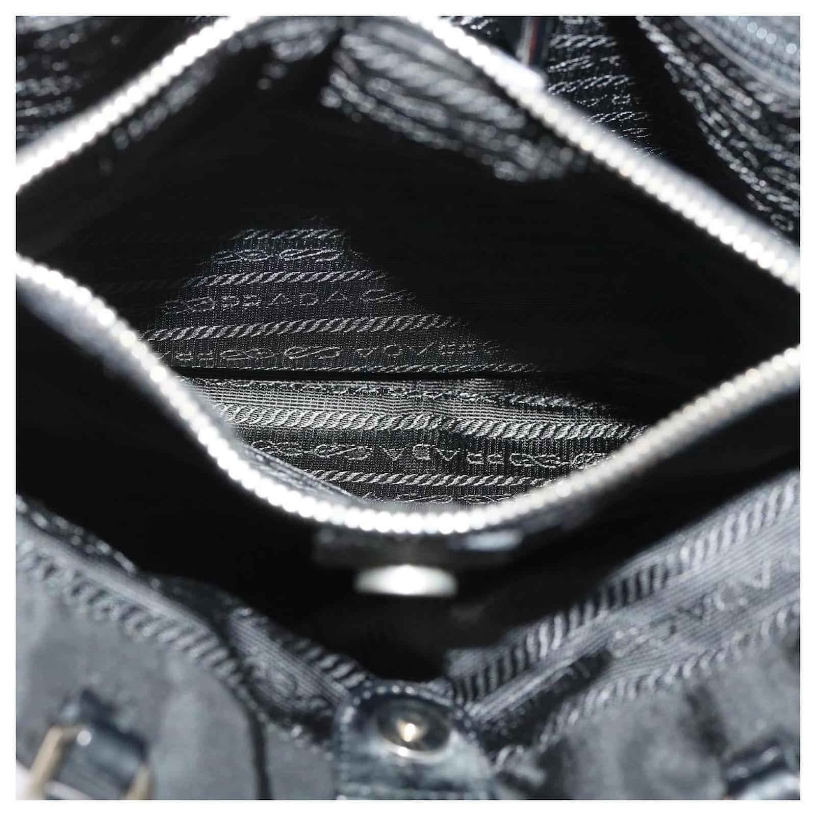PRADA Tote Bag Nylon Black Auth ar6737 ref.582805 - Joli Closet
