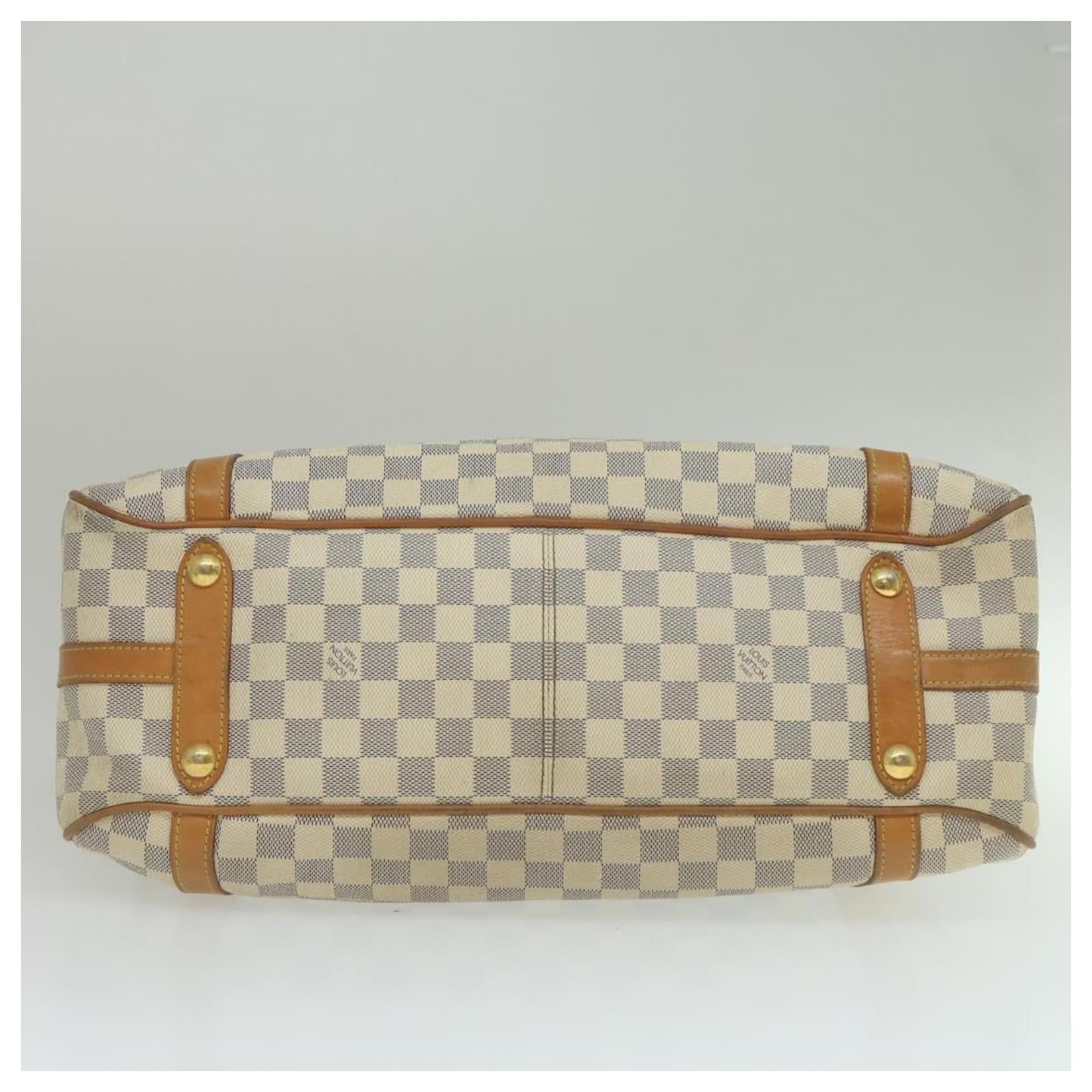 Auth Louis Vuitton Damier Azur Stresa GM N42221 Women's Shoulder Bag