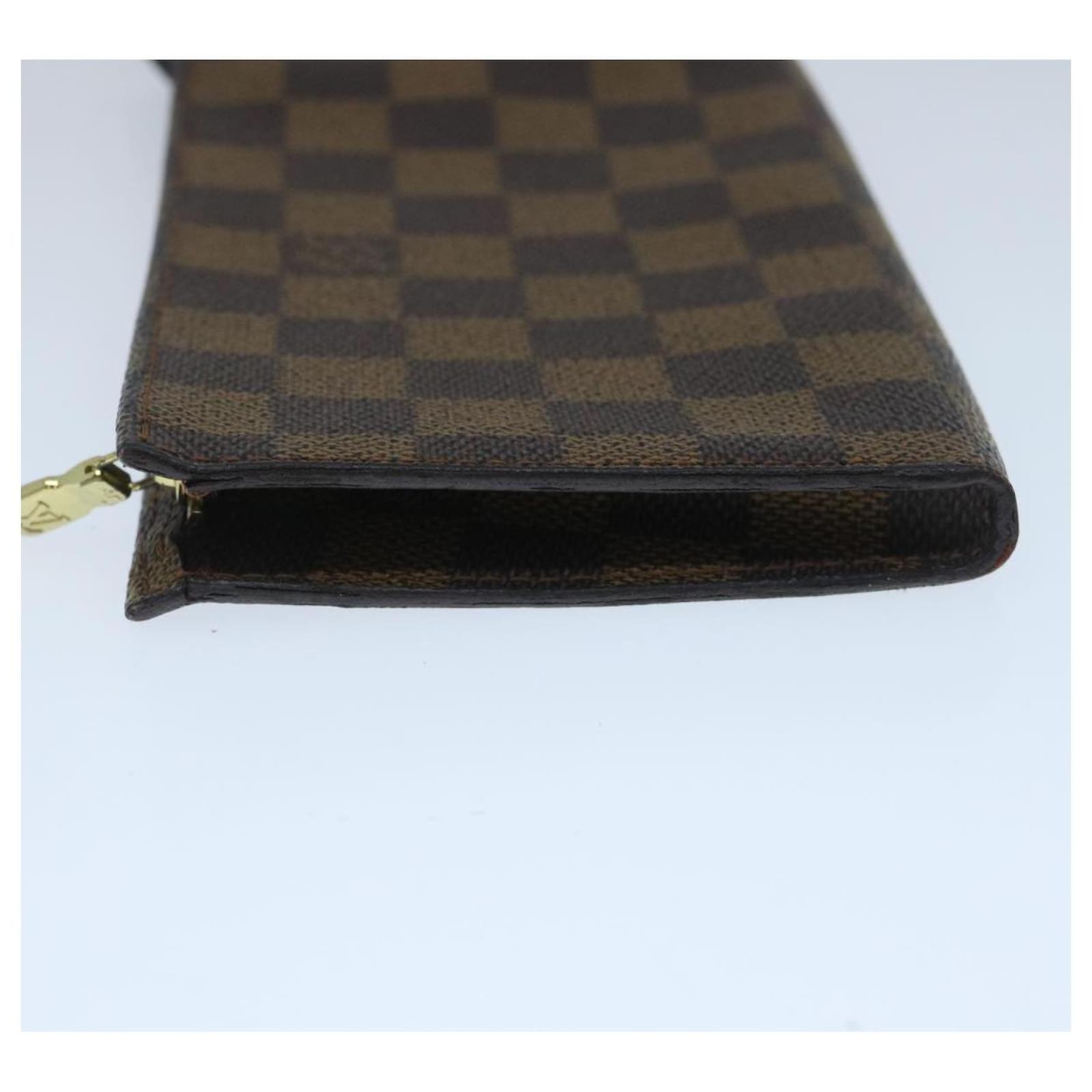 LOUIS VUITTON Monogram Pochette Homme Clutch Bag M51795 LV Auth ac1513