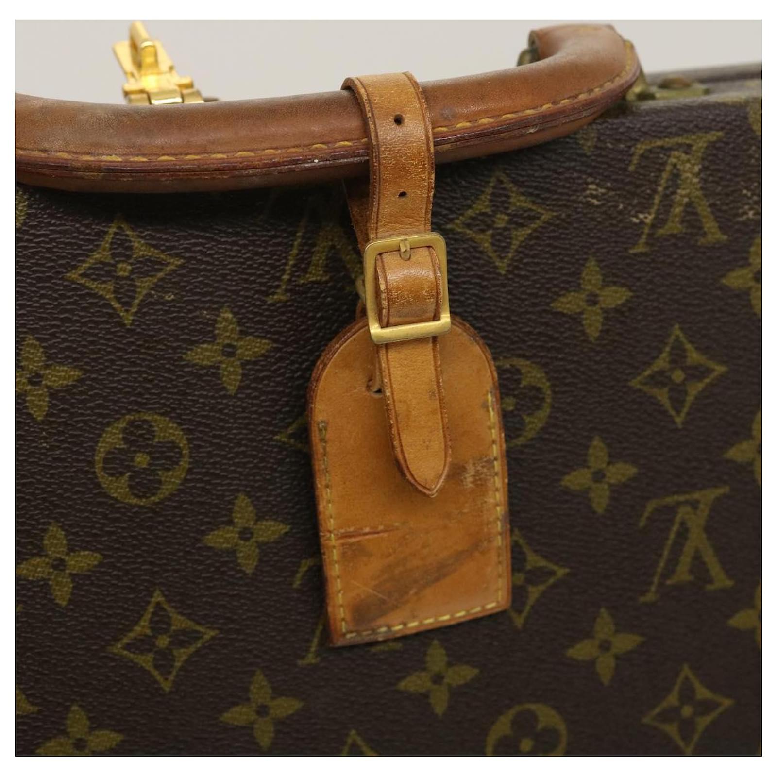 Louis Vuitton, Bags, Louis Vuitton Monogram Attache Case Hand Bag Vintage  Lv Auth Fm447a