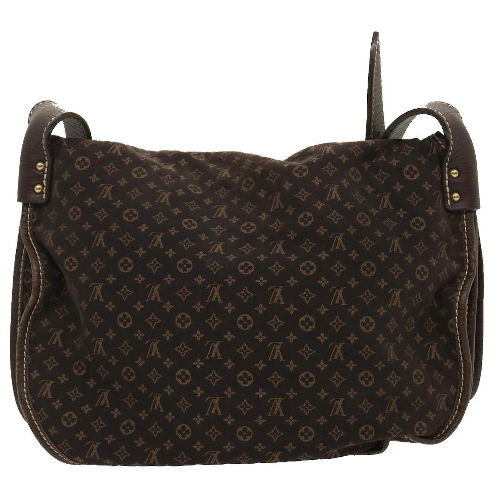 LOUIS VUITTON Monogram Mini Lin Aman Shoulder Bag Brown M40021 LV Auth  yt845 ref.583749 - Joli Closet