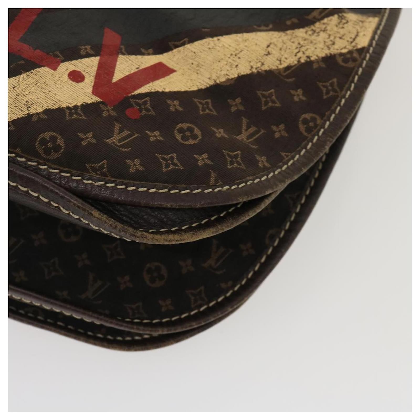 LOUIS VUITTON Monogram Mini Lin Aman Shoulder Bag Brown M40021 LV Auth  yt845 ref.583749 - Joli Closet