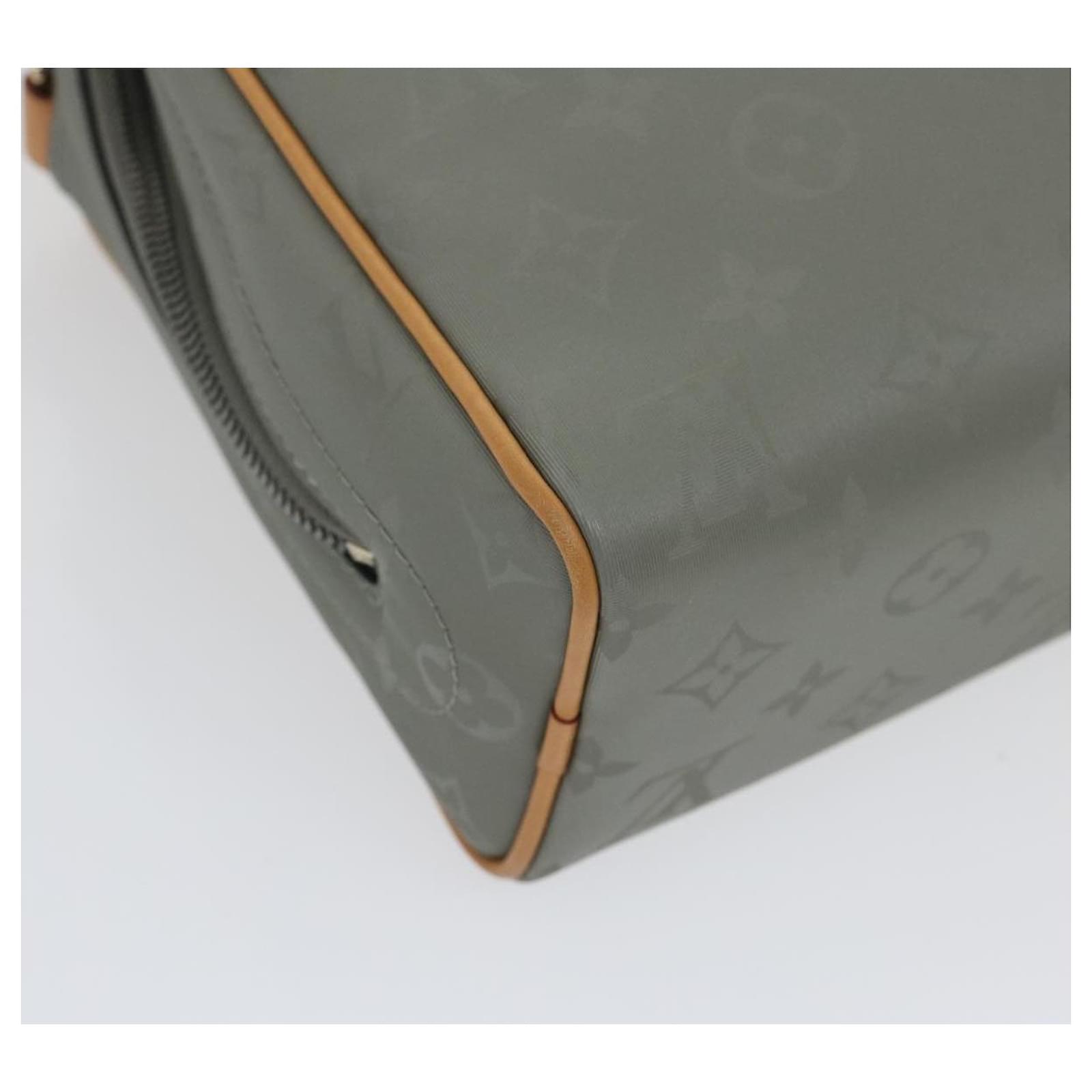 LOUIS VUITTON Monogram titanium Camera Bag Shoulder Bag Gray M43884 Auth  ak180A