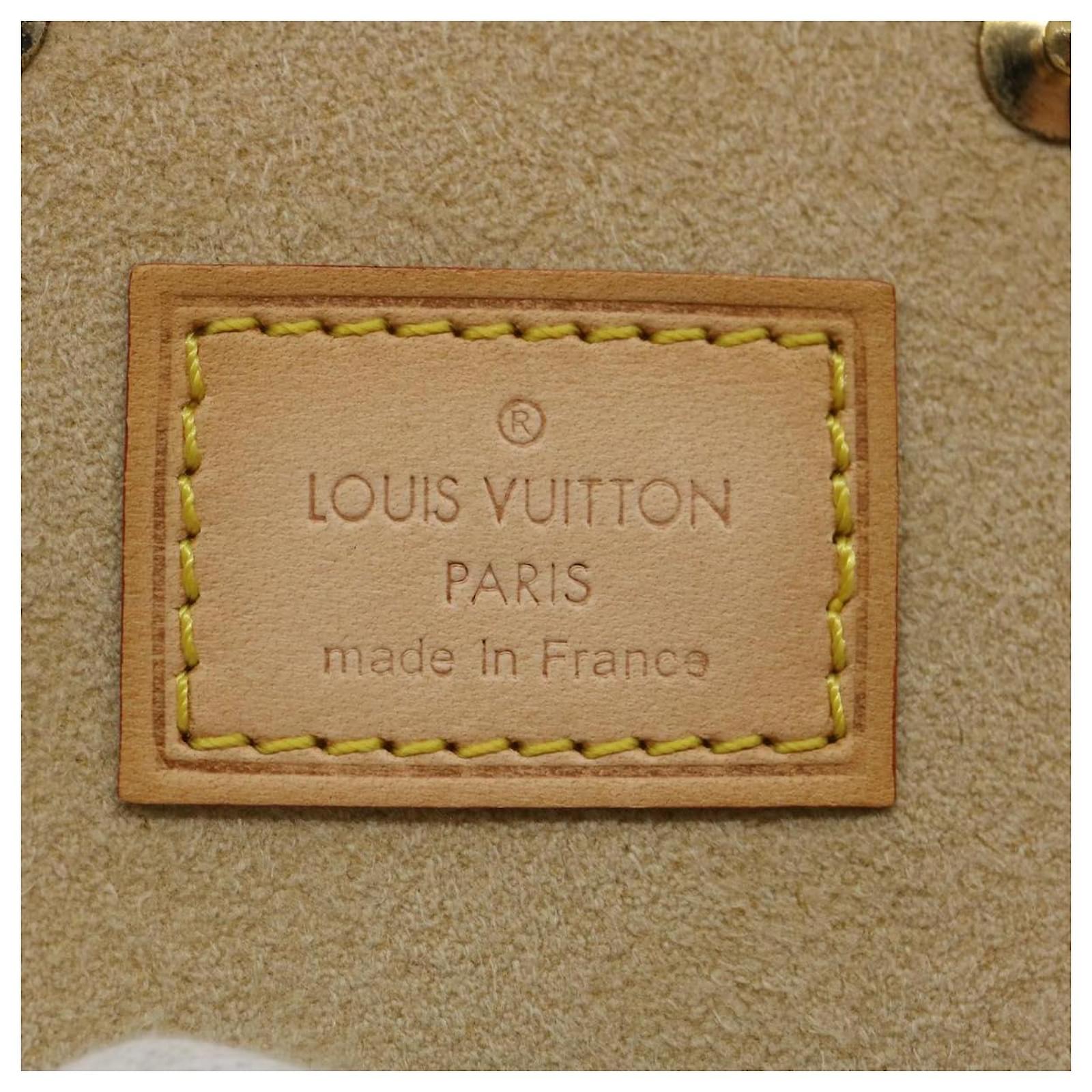 LOUIS VUITTON Monogram Estojo para joias Estojo acessório LV Auth