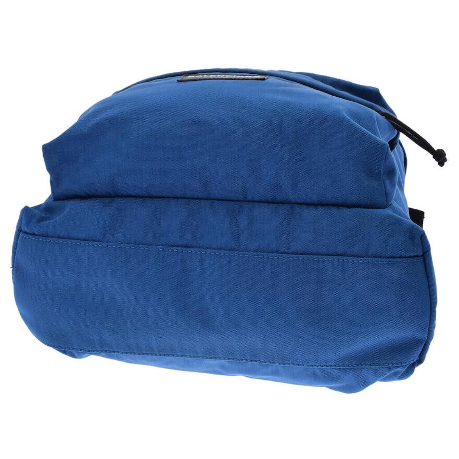 balenciaga backpack blue