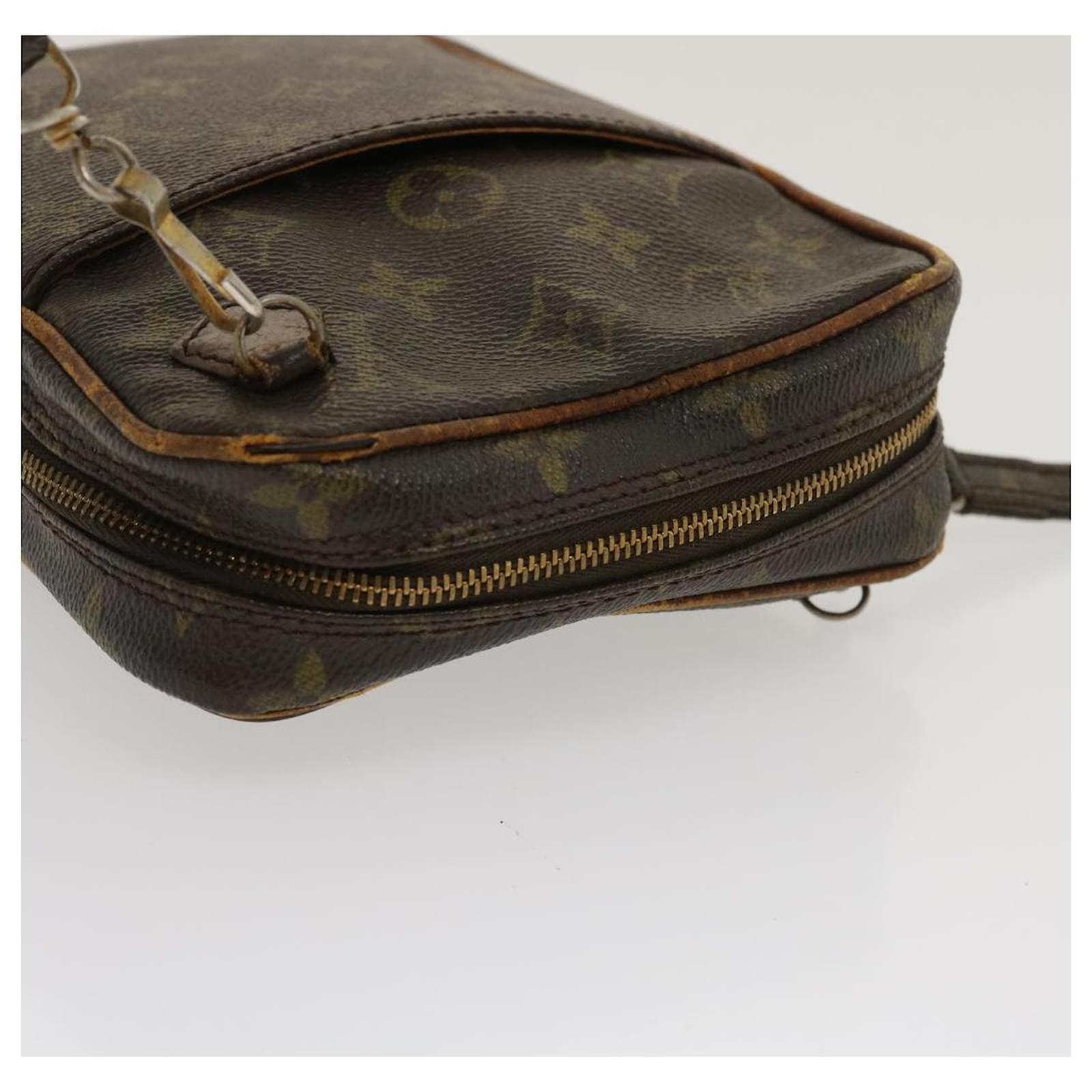 LOUIS VUITTON Monogram Mini Danube Shoulder Bag Vintage M45268 LV Auth  bs974 Cloth ref.584638 - Joli Closet