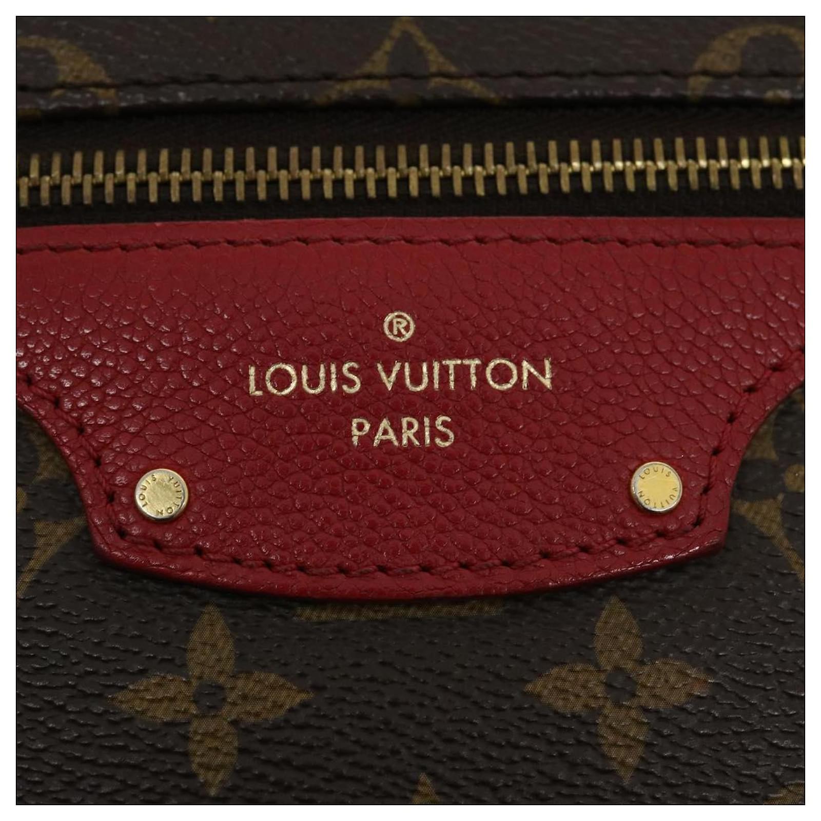 LOUIS VUITTON Monogram Tournel PM 2Way Shoulder Hand Bag Red M44027 Auth  pt1353 Cloth ref.584739 - Joli Closet