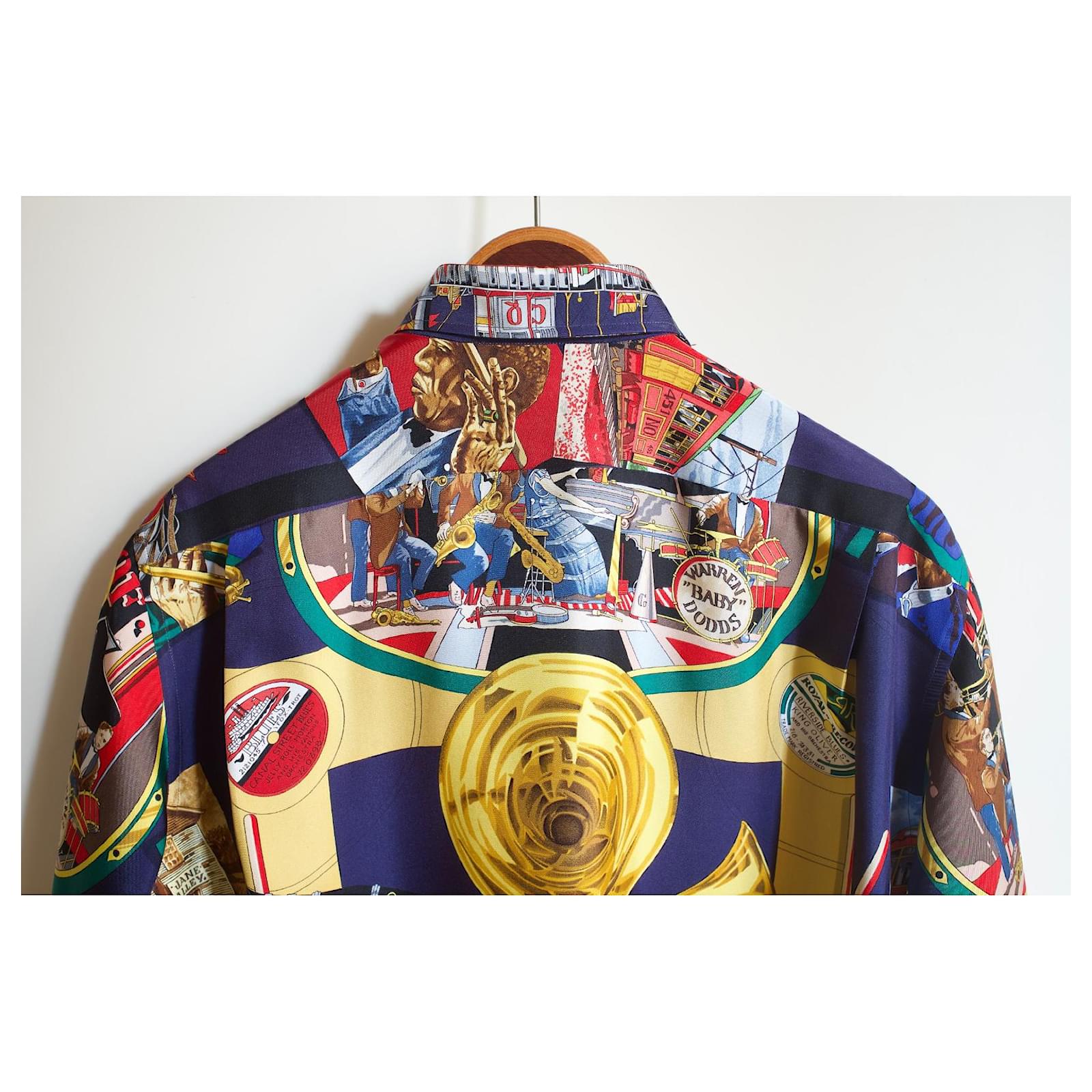 Hermès men's silk shirt Multiple colors ref.584896 - Joli Closet